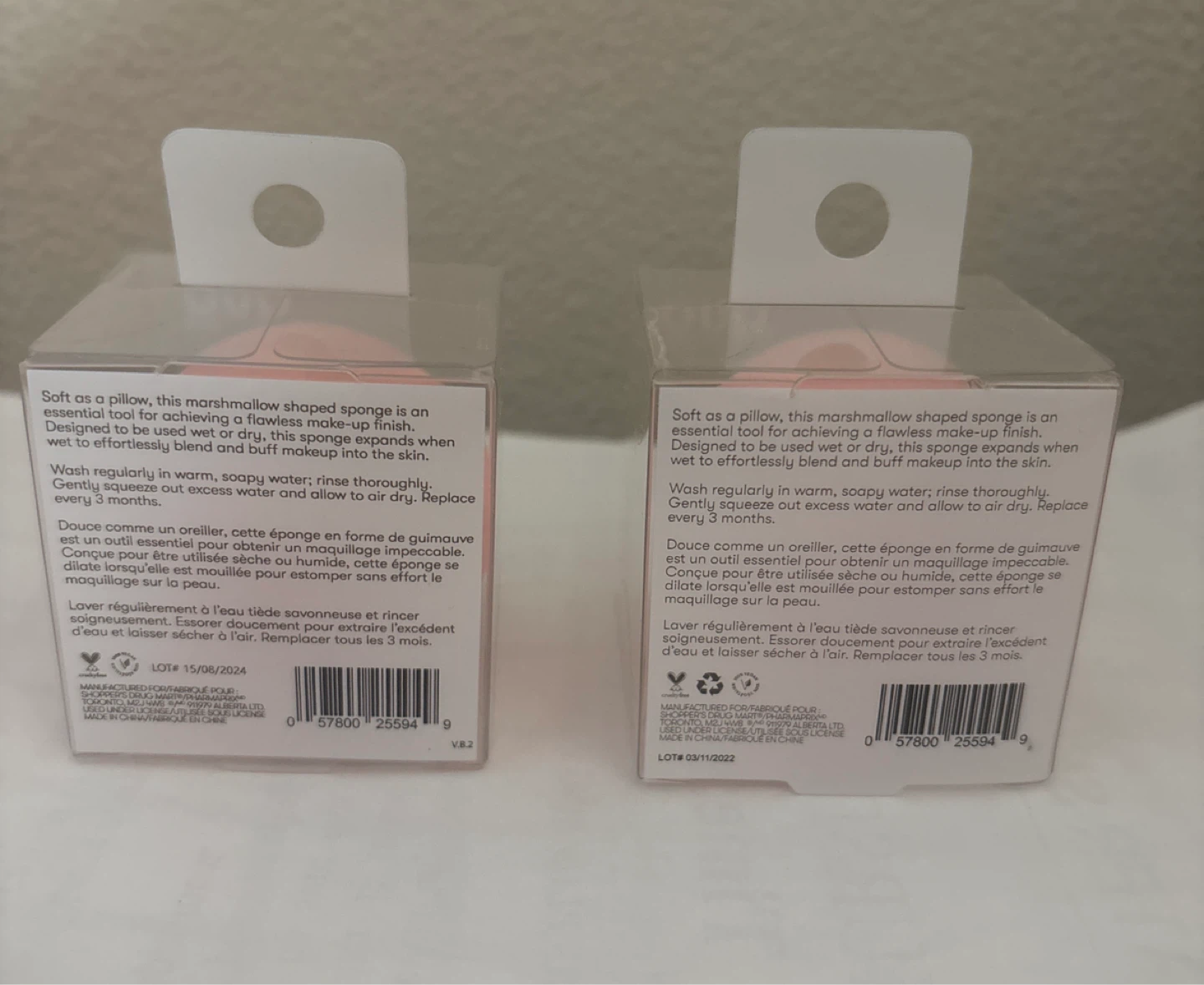 Both (2 )pack QUO beauty Marshmallow Shape Blending Sponge - photo 2