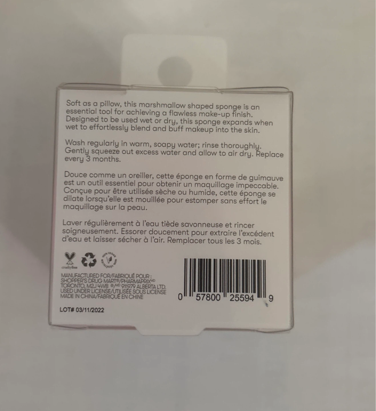 Both (2 )pack QUO beauty Marshmallow Shape Blending Sponge - photo 5