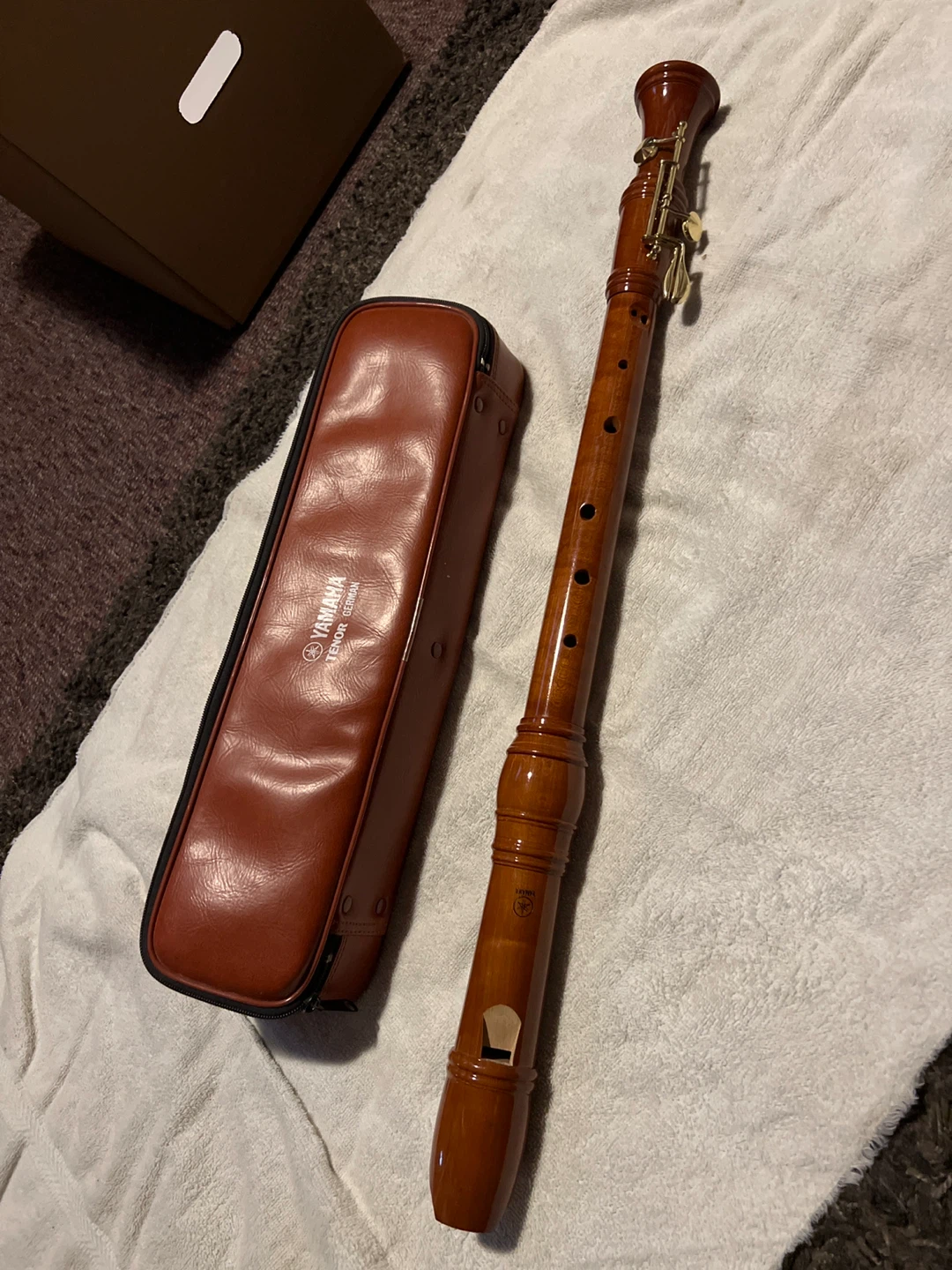 Yamaha Wooden Recorder with Case - photo 5