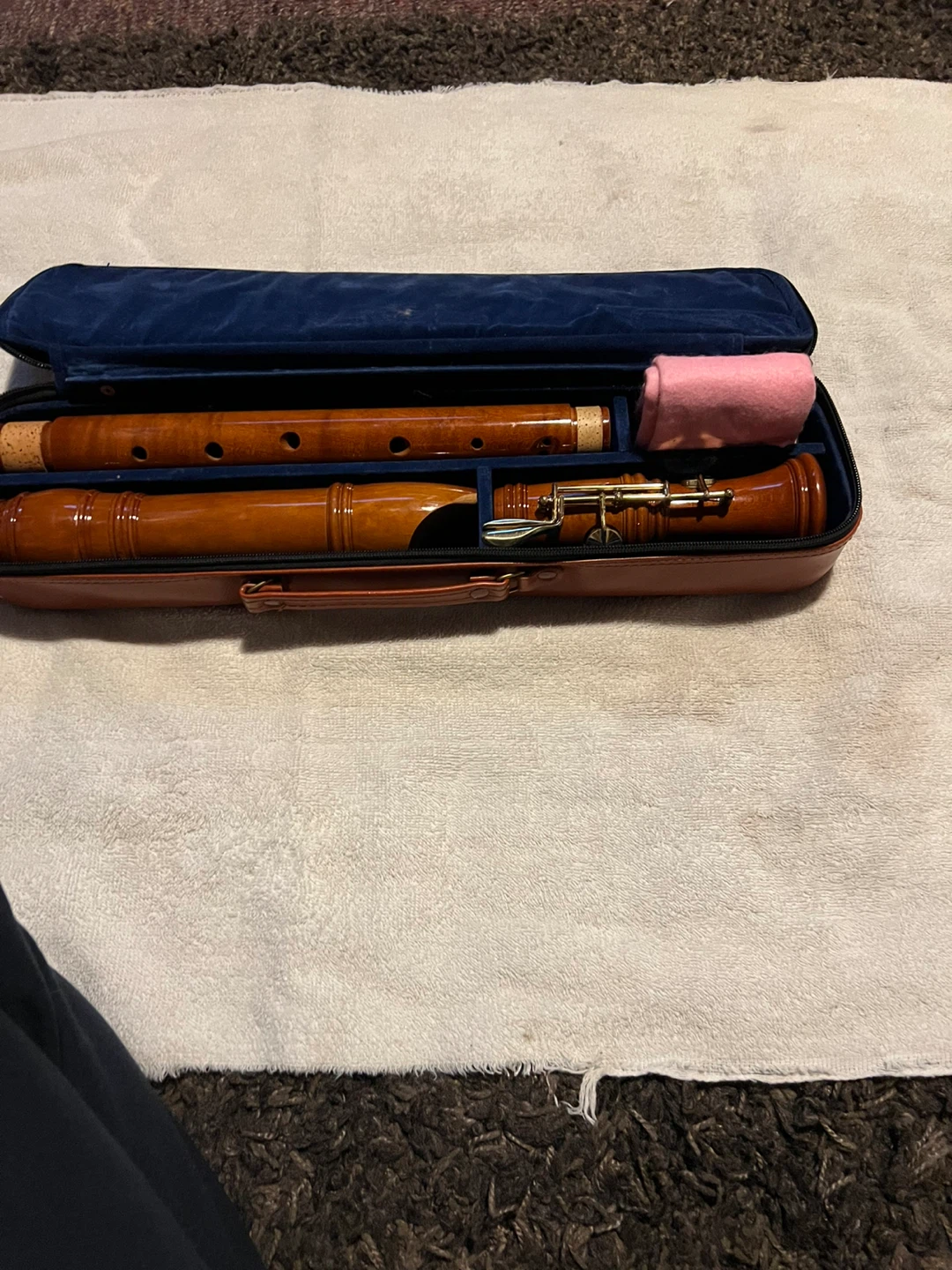 Yamaha Wooden Recorder with Case - photo 2