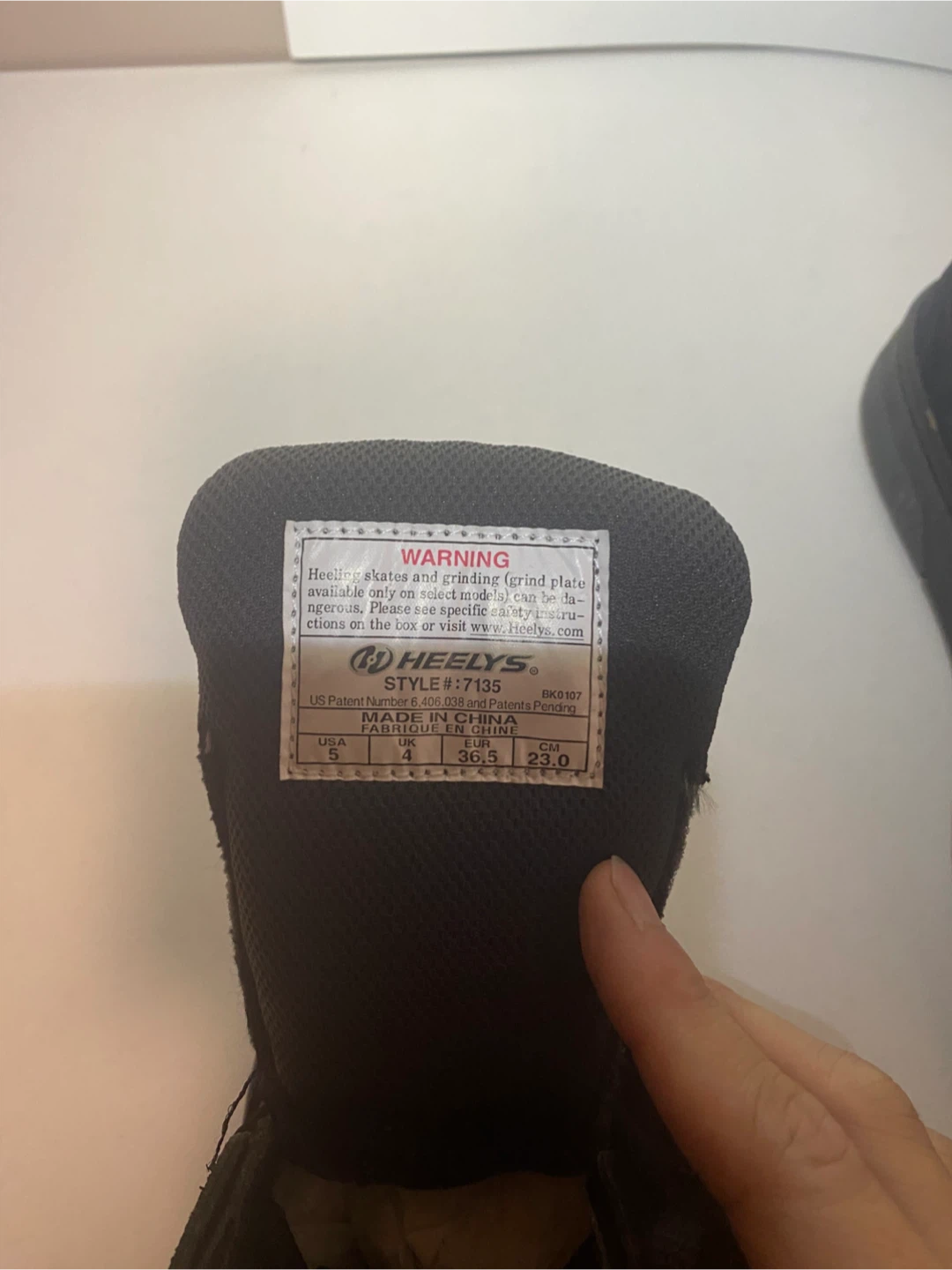 black heelys -no wheels -never worn-(delivery available) - photo 5