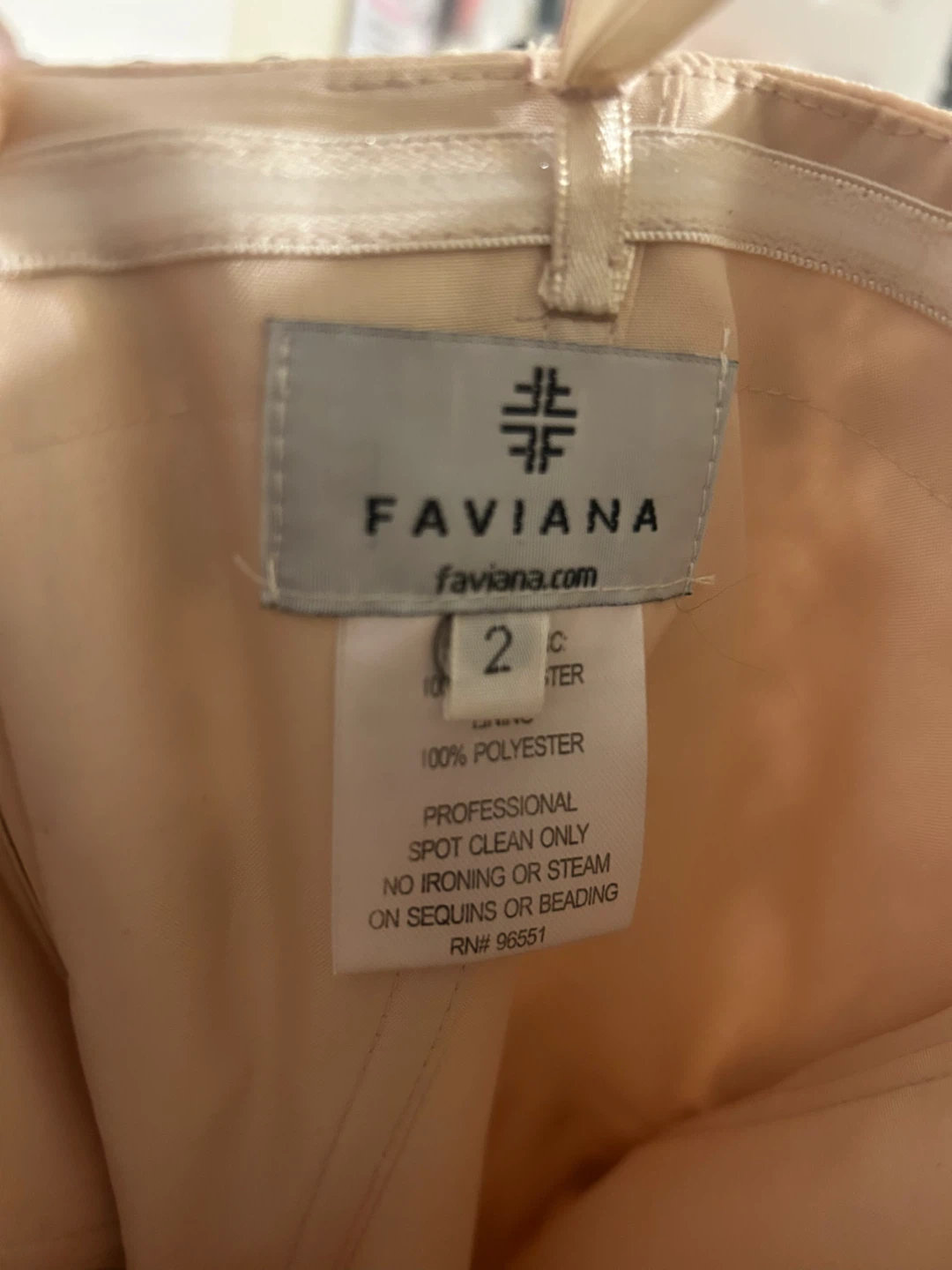 Favianna Beaded Corset Chiffon Gown