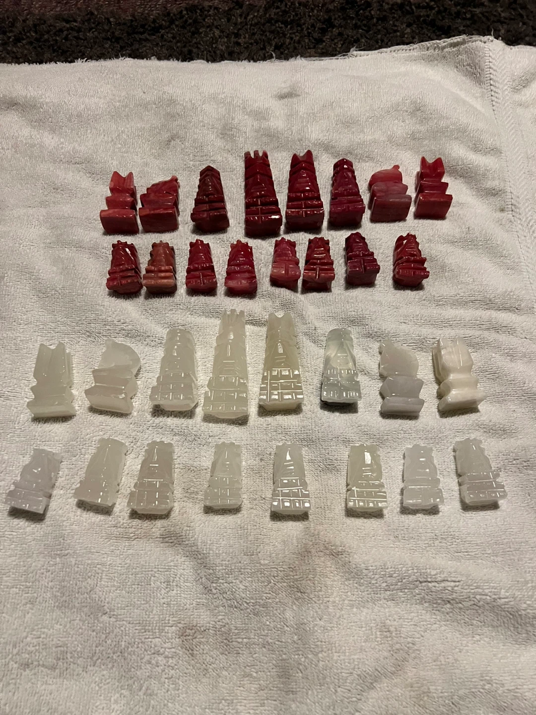 Marble Chess Set with Stone Board - photo 4