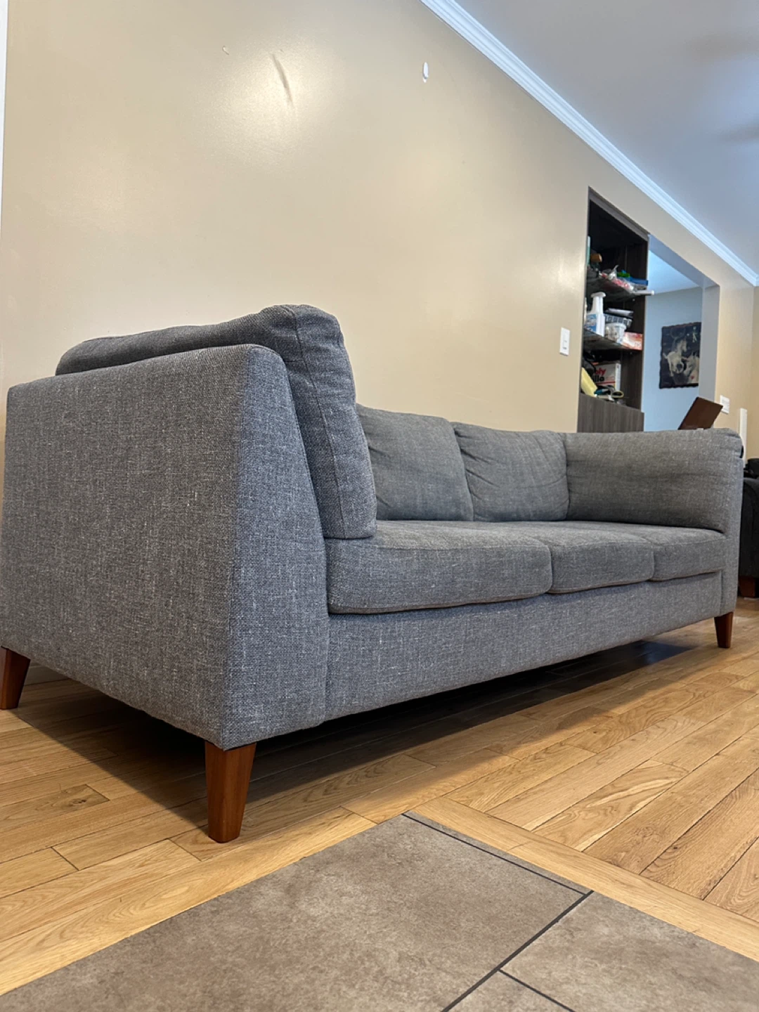 EQ3 Custom Grey Salema Sofa (CAN DELIVER) - photo 3