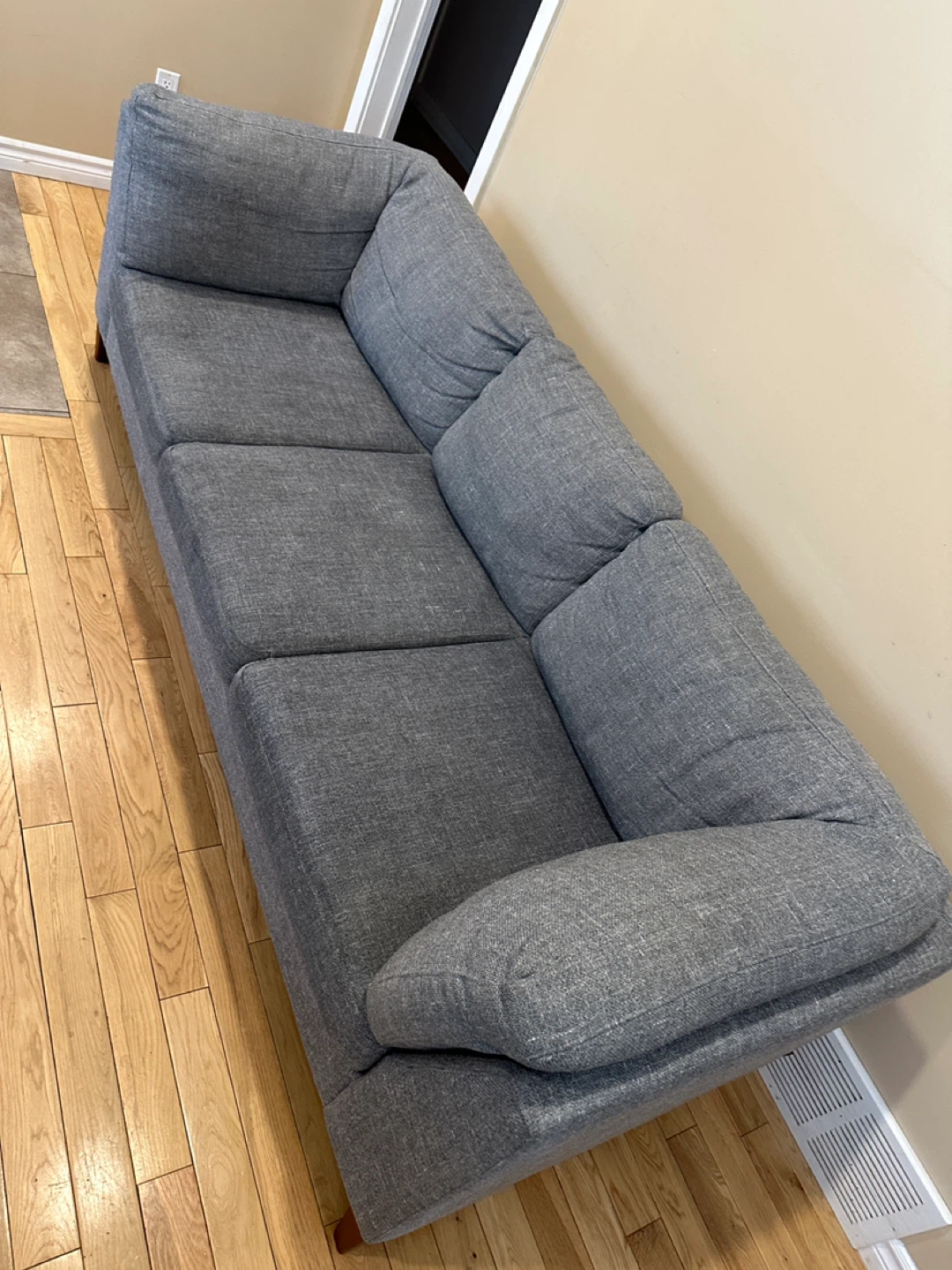EQ3 Custom Grey Salema Sofa (CAN DELIVER) - photo 4