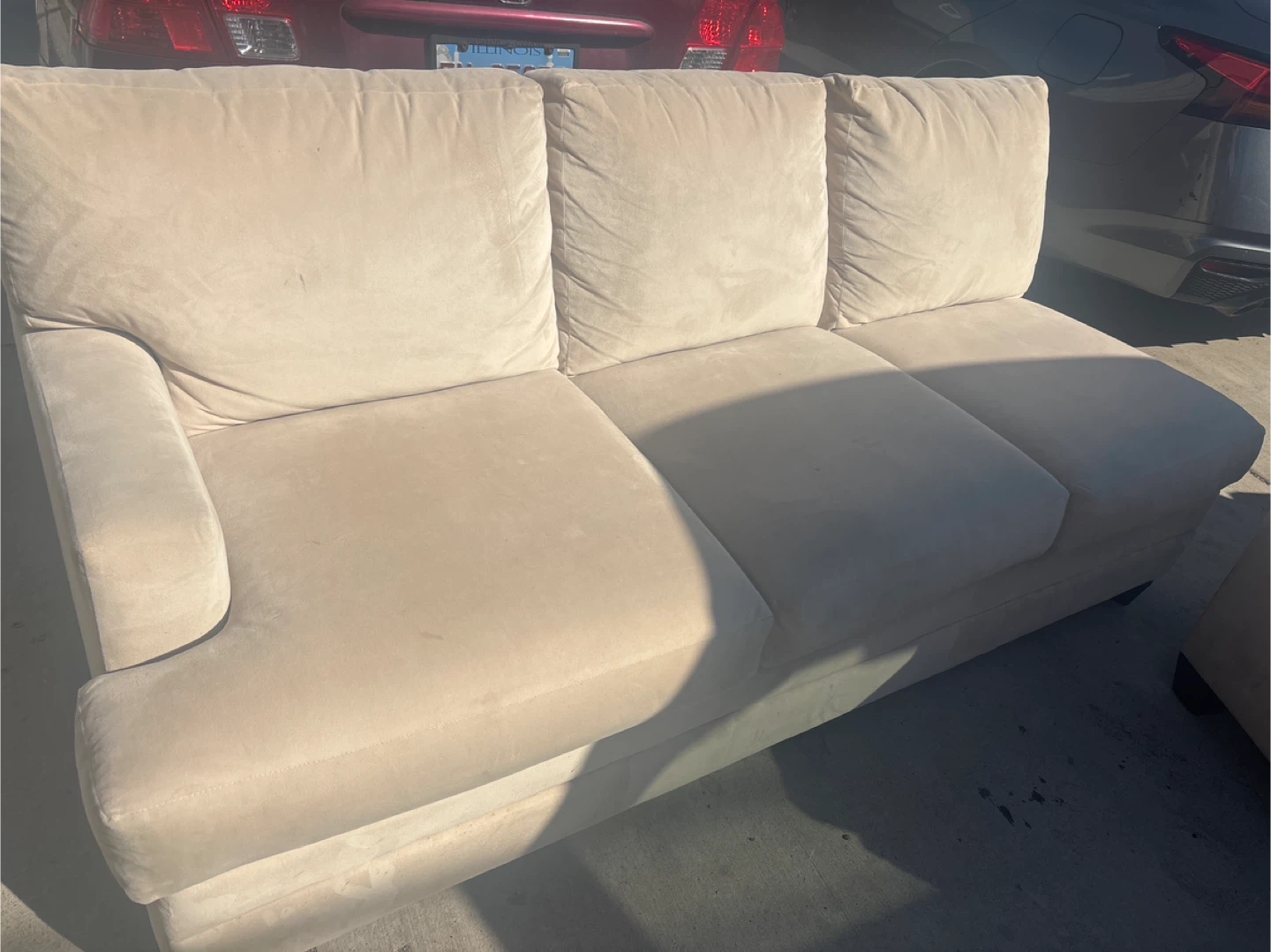 Bassett 2 piece Beige 3-Seater Sofa sectional - photo 2