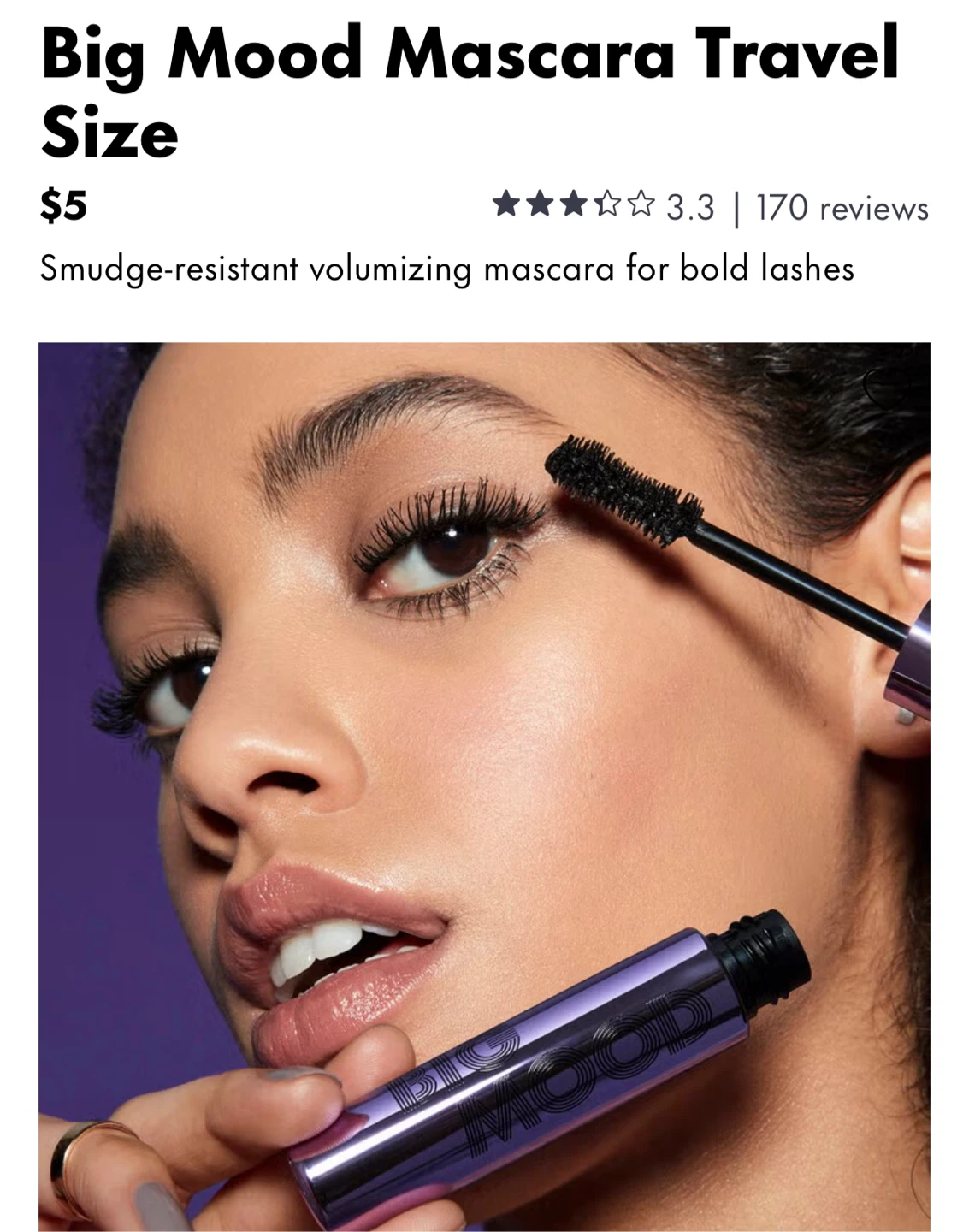 🥕e.l.f. Big Mood Mascara Travel Size (2 pack) - photo 3