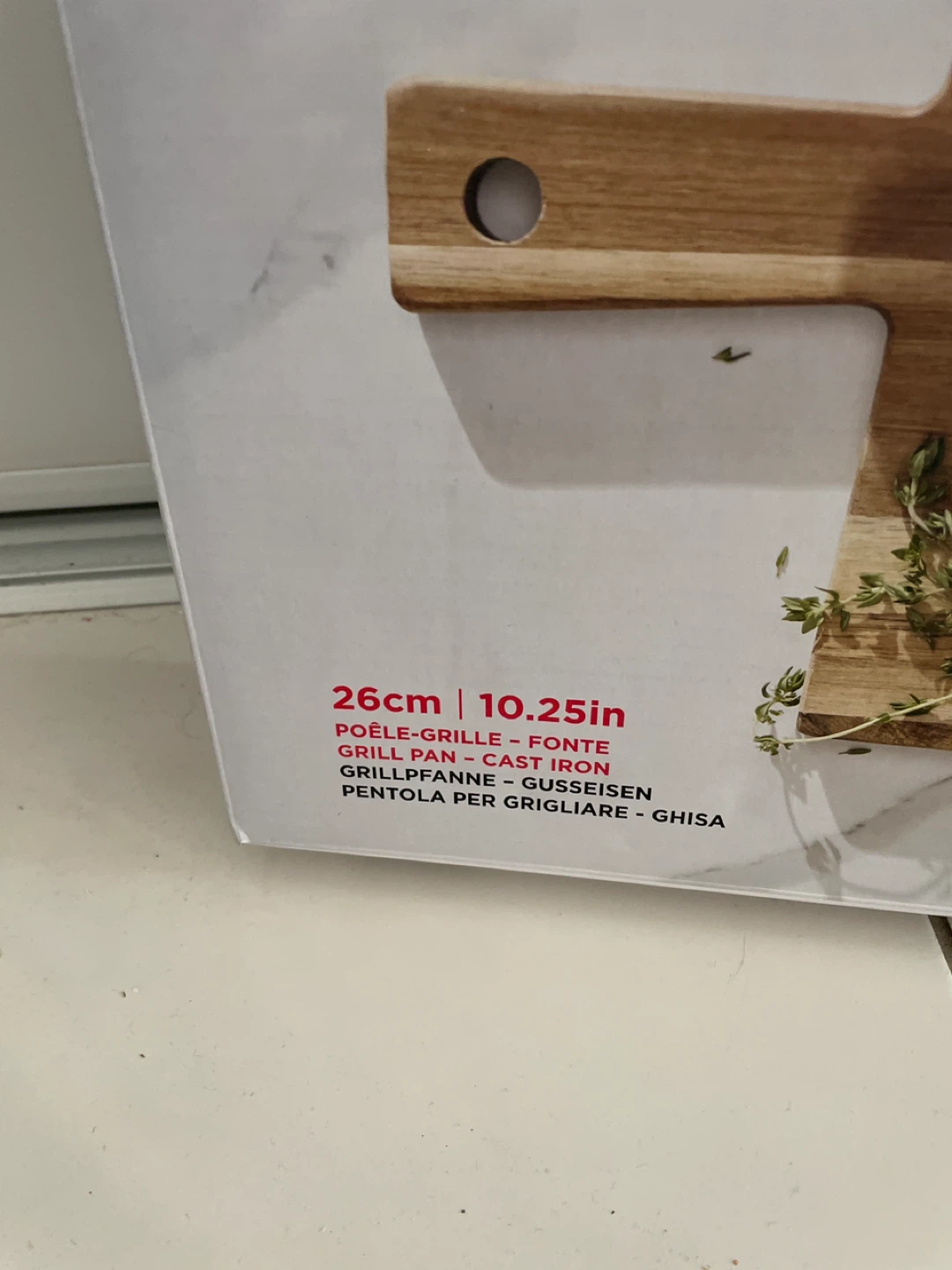 Brand new Kuhn Rikon Cast Iron Grill Pan 26cm - photo 3