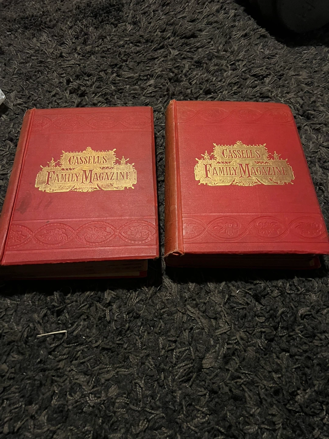 Cassell's Family Magazine 1886 & 1887 Hardcover Books