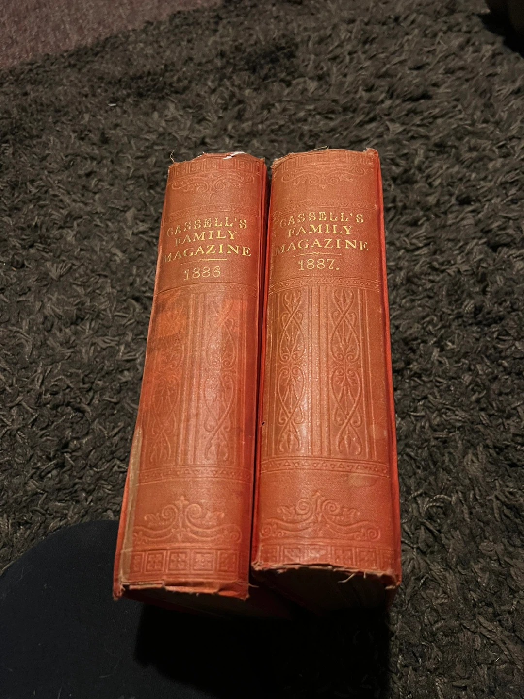 Cassell's Family Magazine 1886 & 1887 Hardcover Books - photo 2