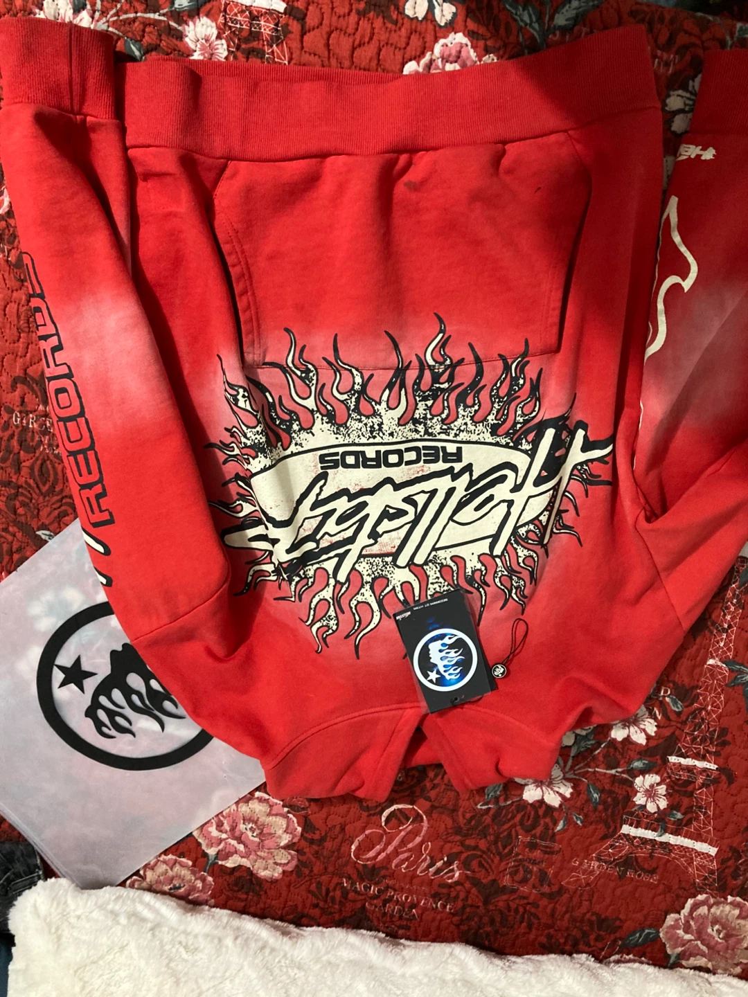 Hellstar Records Flame Hoodie - photo 3