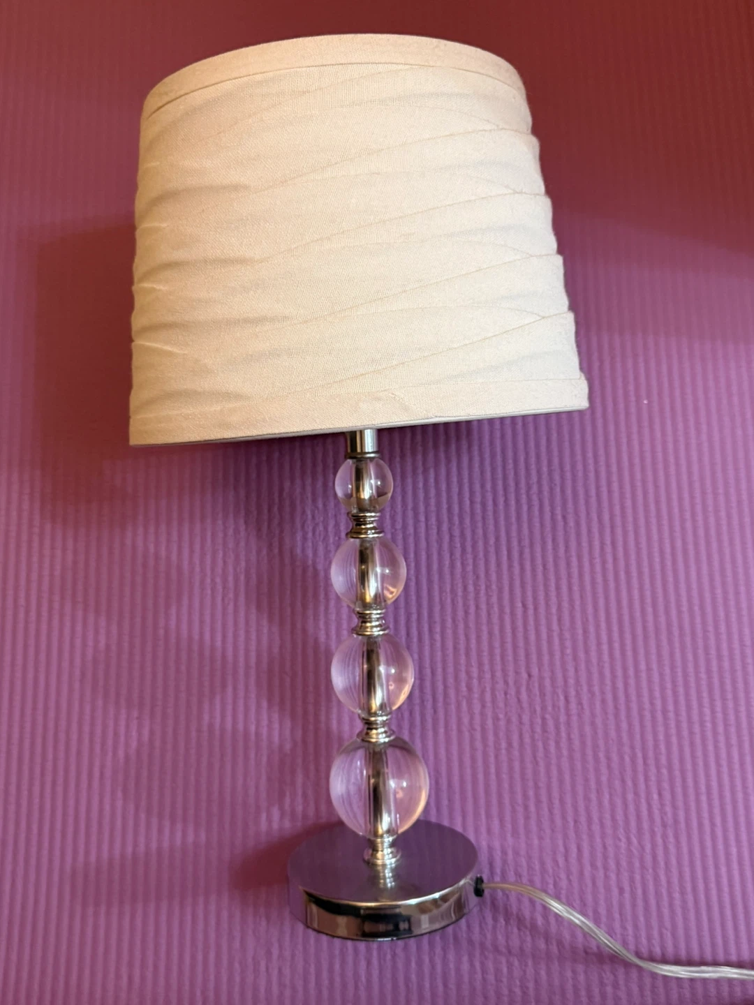 🥕Table Lamp with Textured Shade