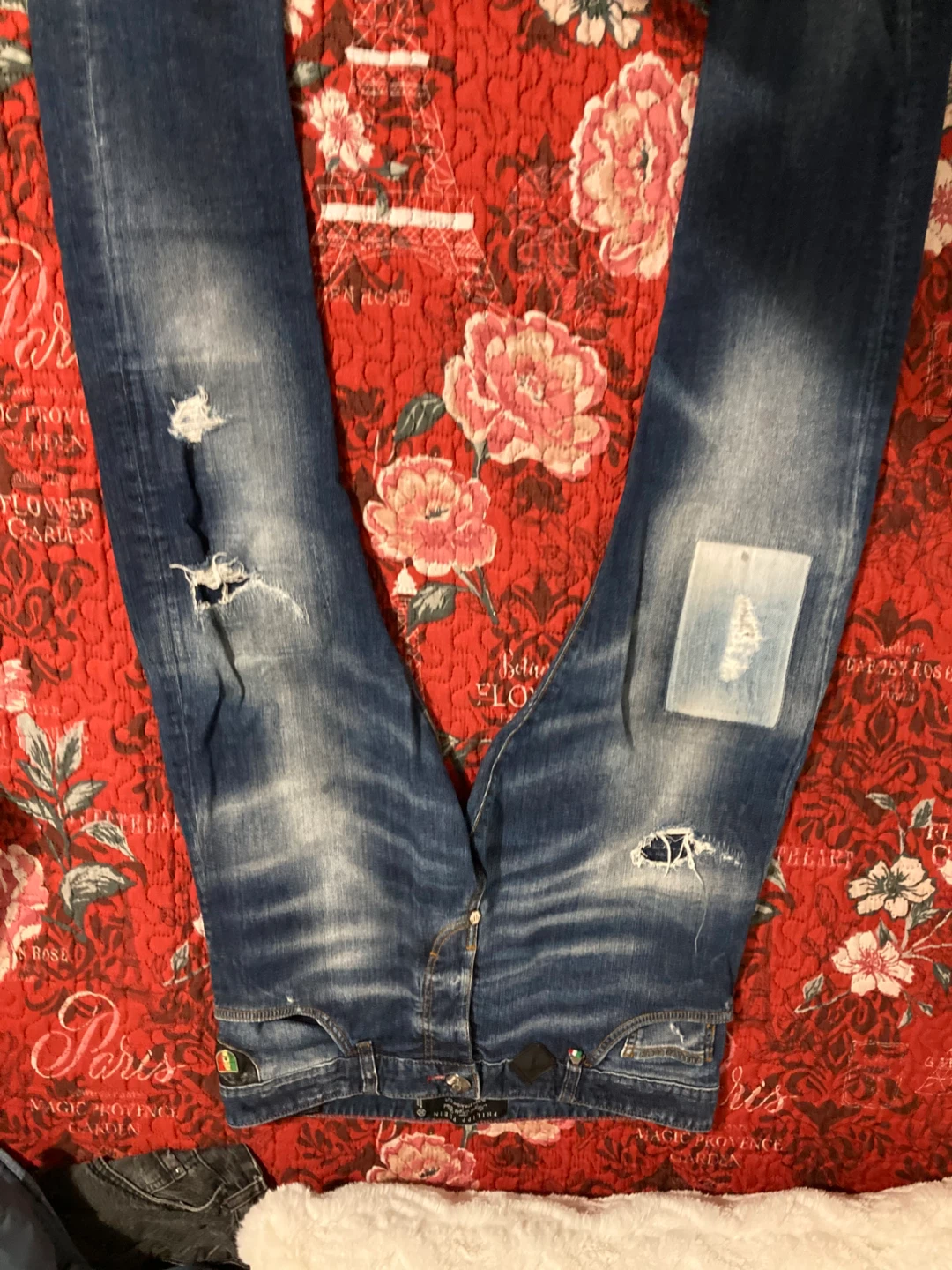 Philipp Plein Men's Slim Fit Straight Jeans - photo 3