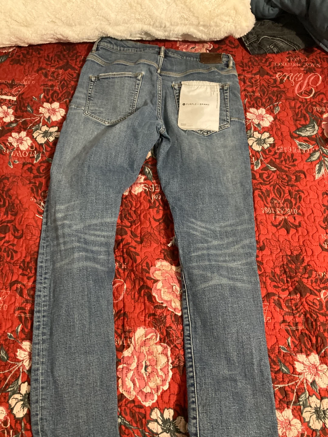 Purple Brand Distressed Denim Jeans