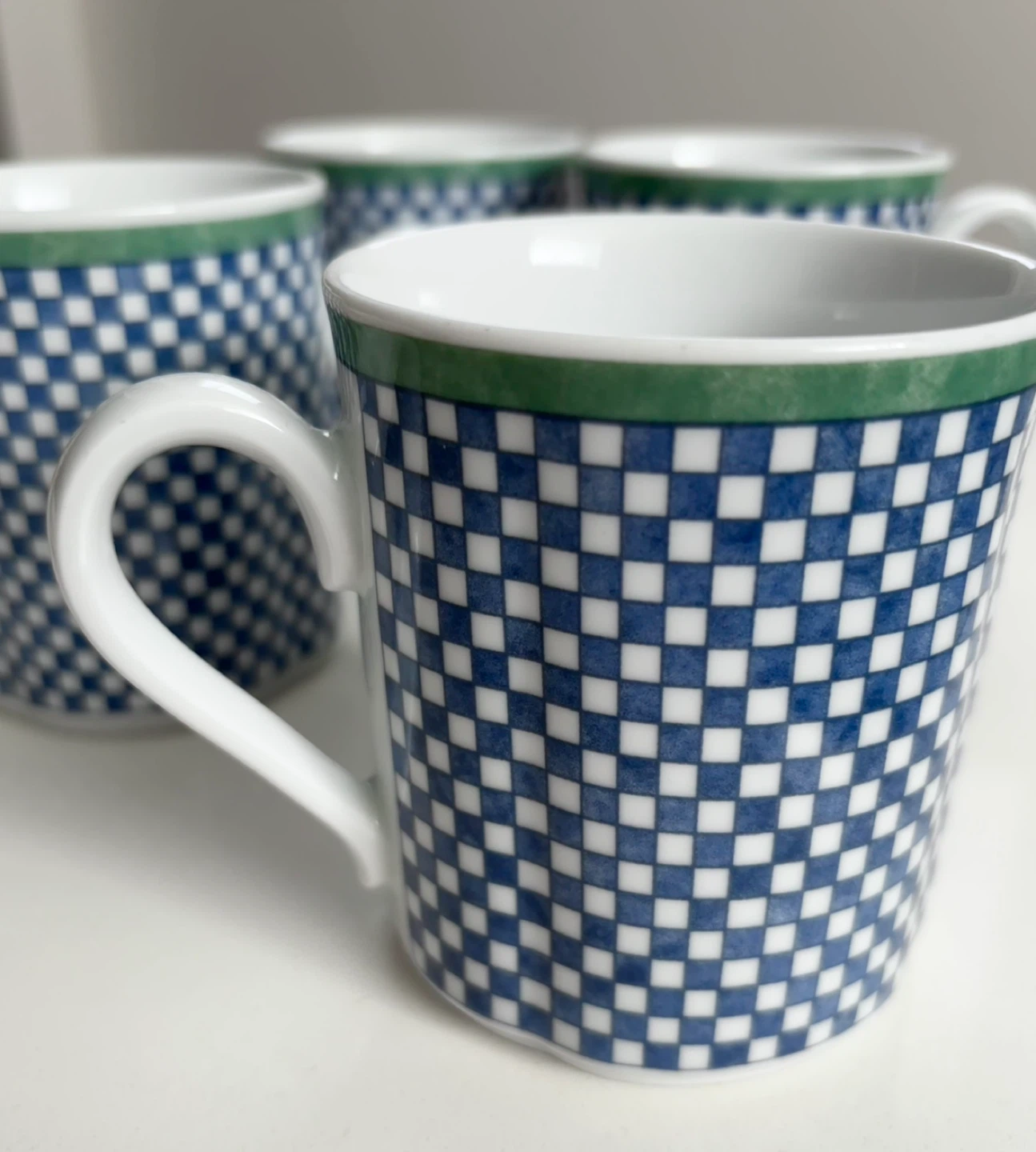 Villeroy and Boch CASTELL Set of 4 Mugs, Porcelain Germany