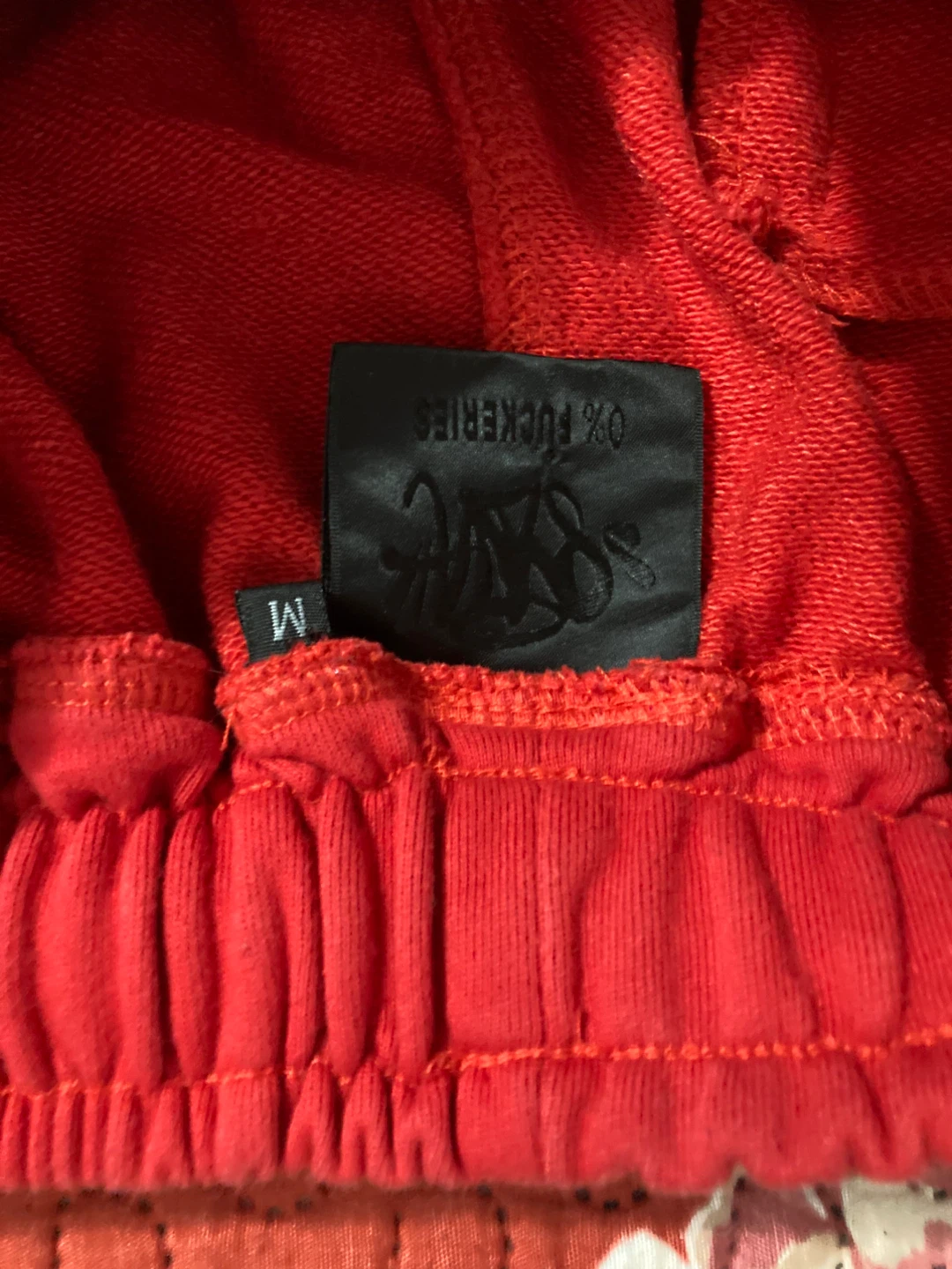 Fuckeries Red Graffiti Shorts Size M - photo 2