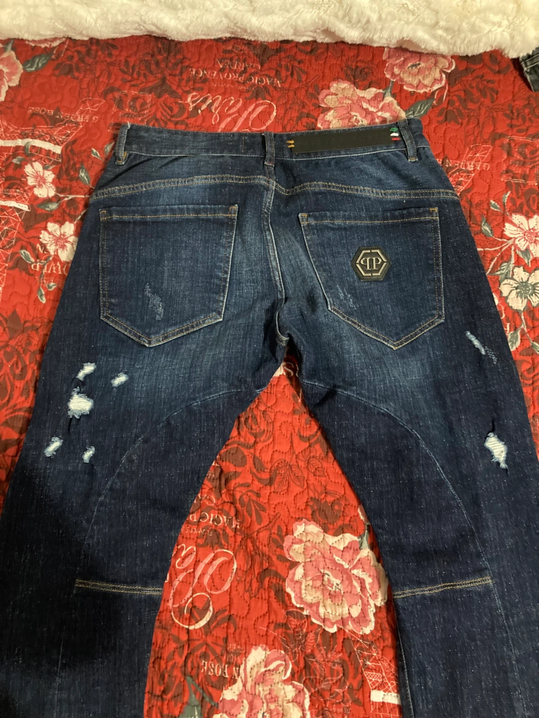 Philipp Plein Illegal Fight Club "Milan Cut" Jeans Size 33