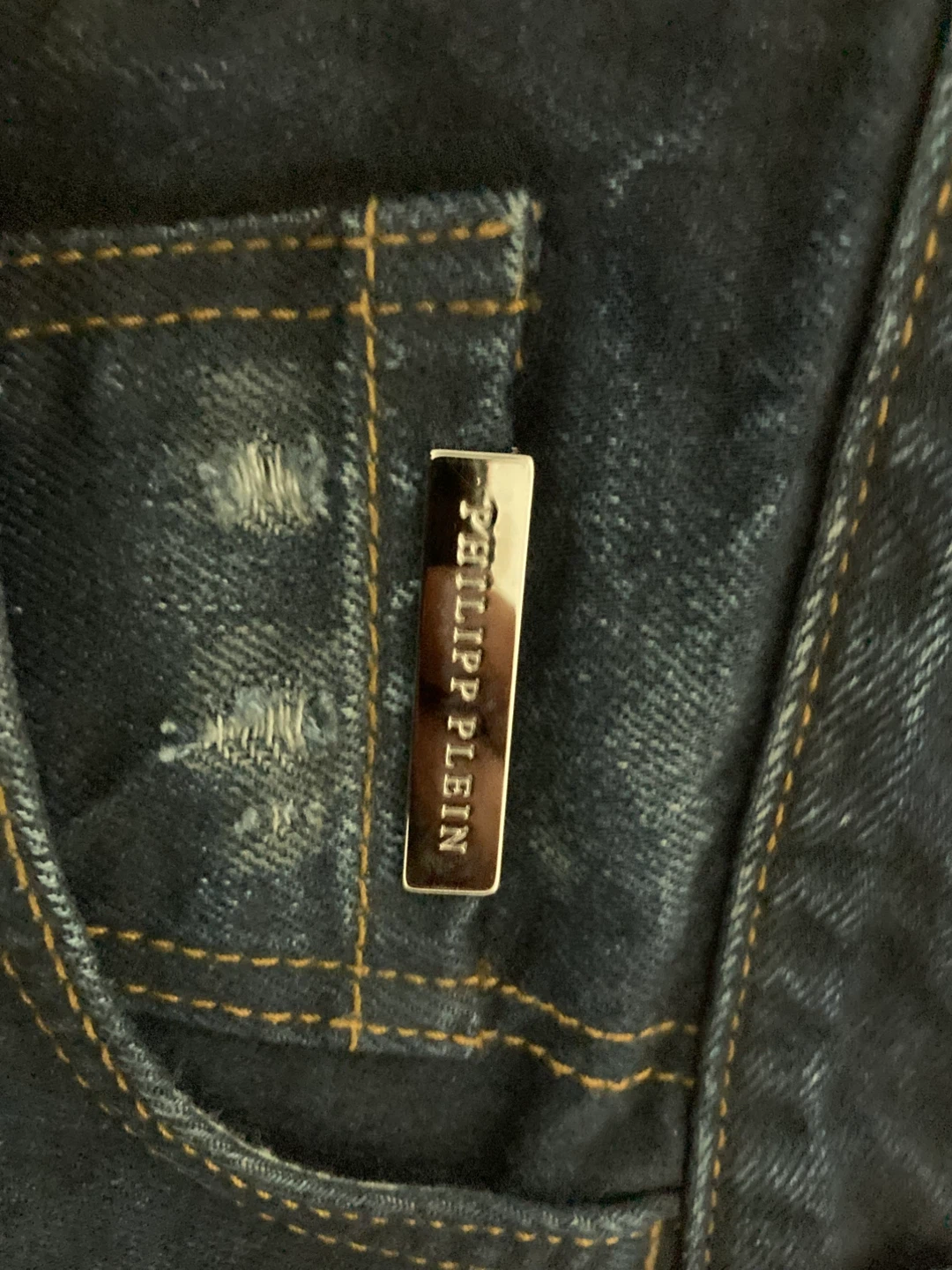 Philipp Plein Straight Cut Jeans - photo 3