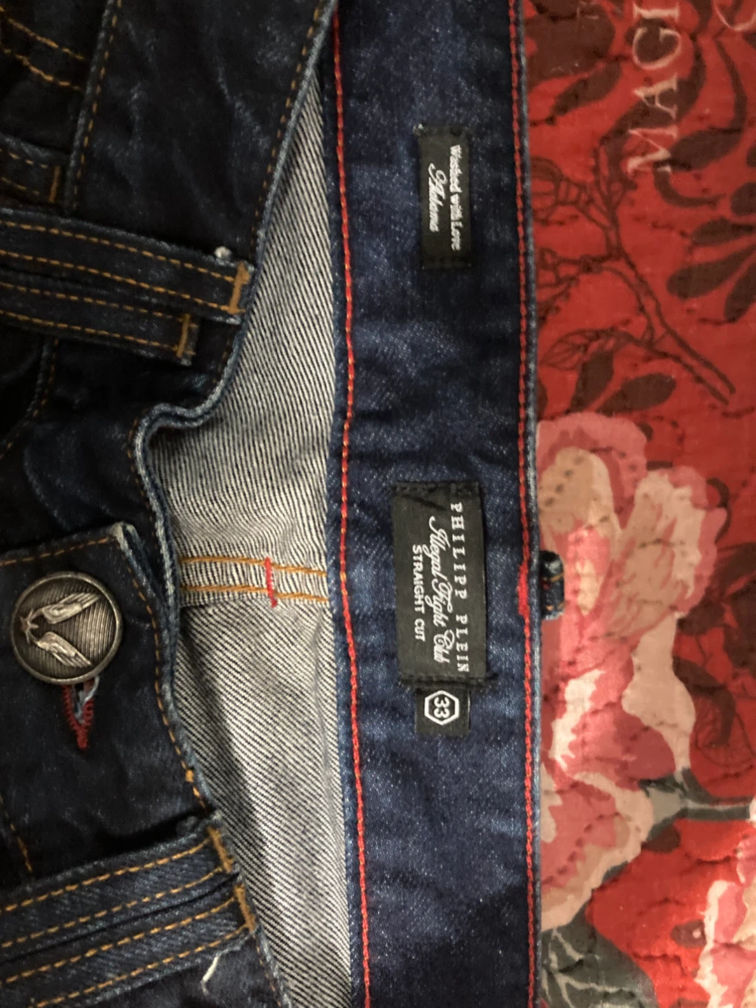 Philipp Plein Straight Cut Jeans - photo 2