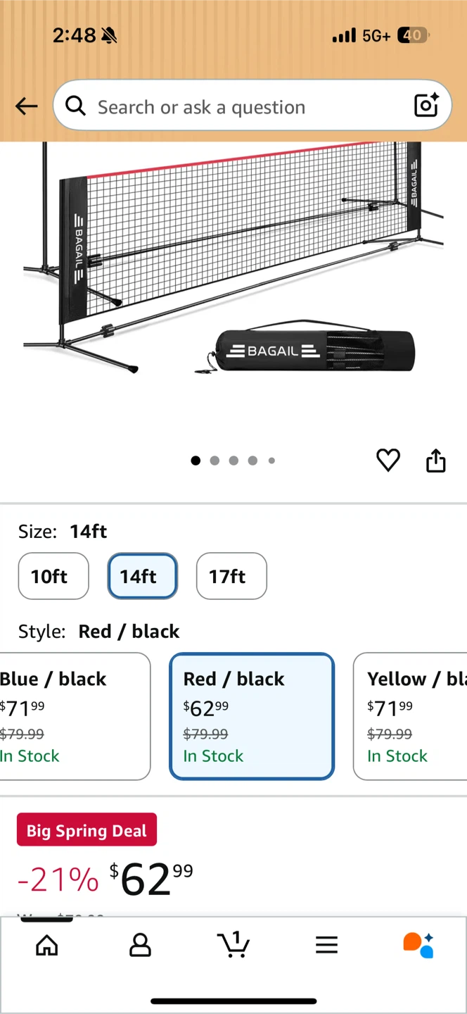 A11N Sports Portable Pickleball Net