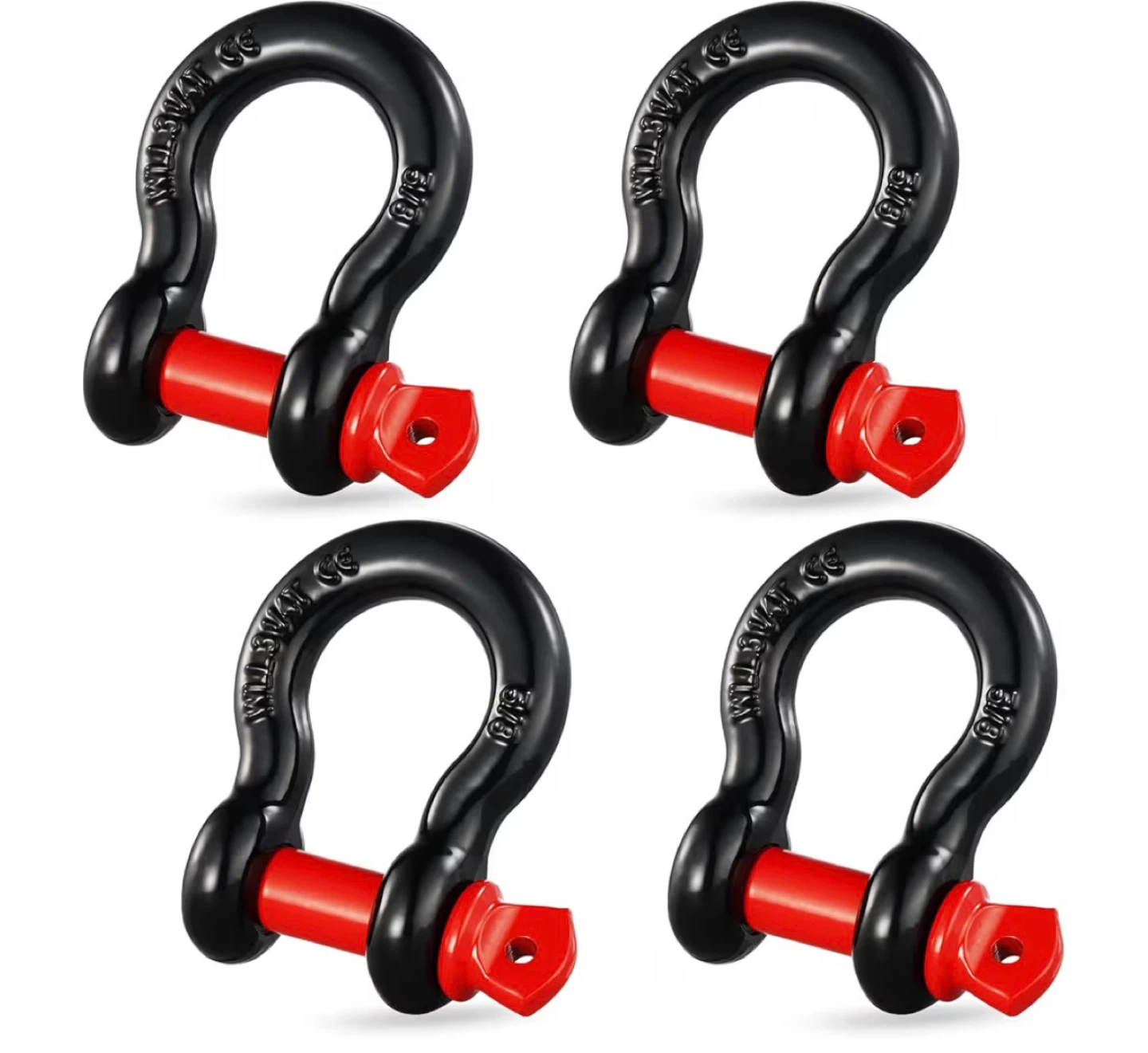 Vevor 4 pcs D-Ring Shackle - photo 2