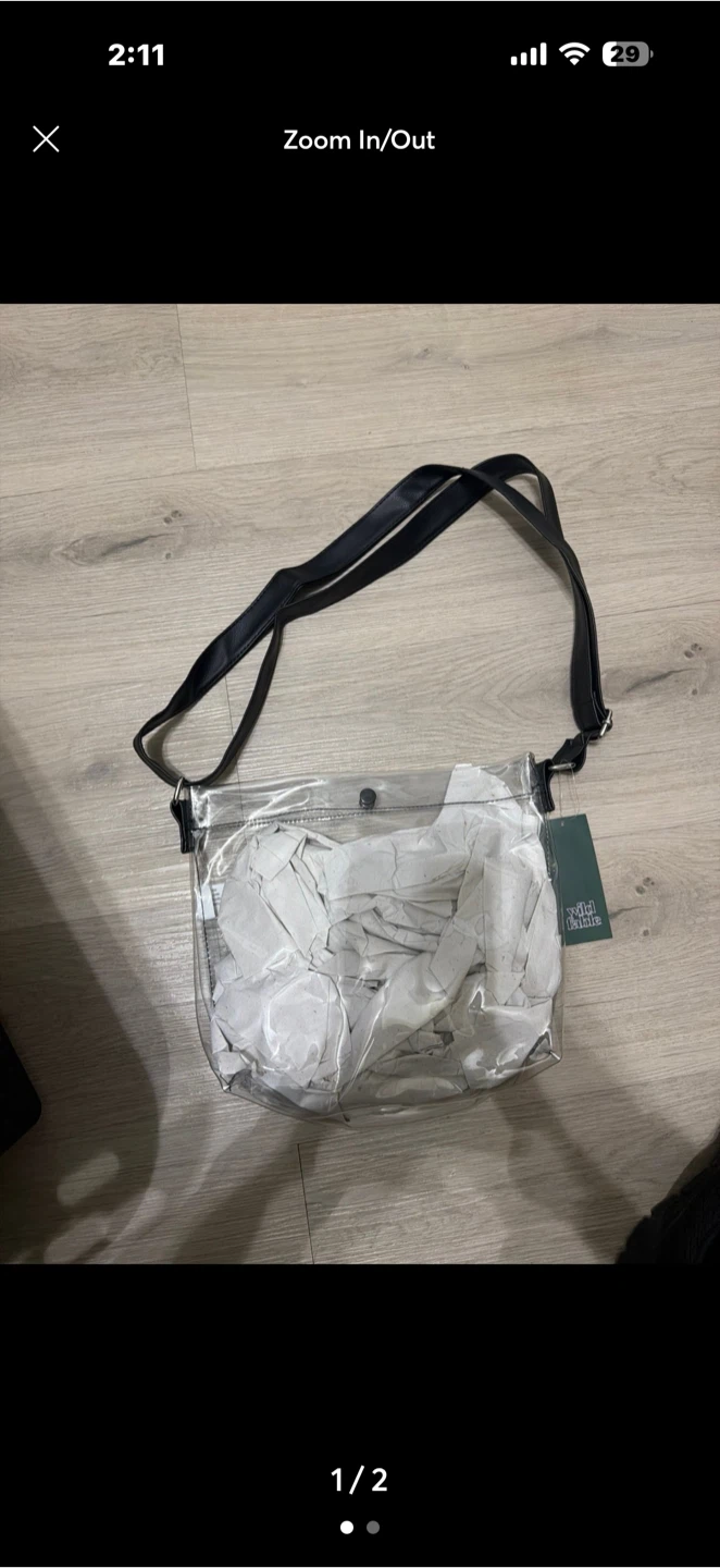 Wild Fable Clear Crossbody Bag