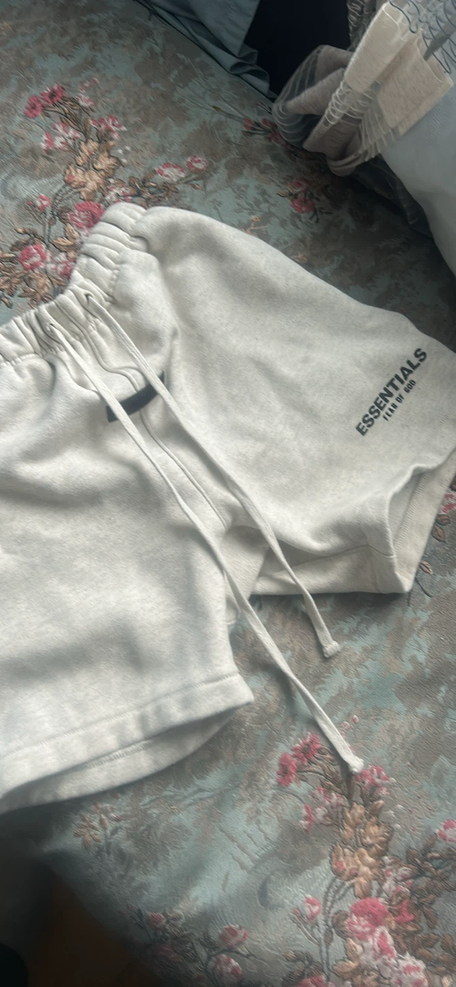 Shorts Essentials Fear of God gris clair - photo 3