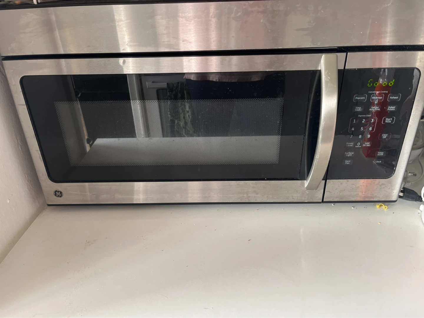 GE Stainless Steel Over-the-Range Microwave