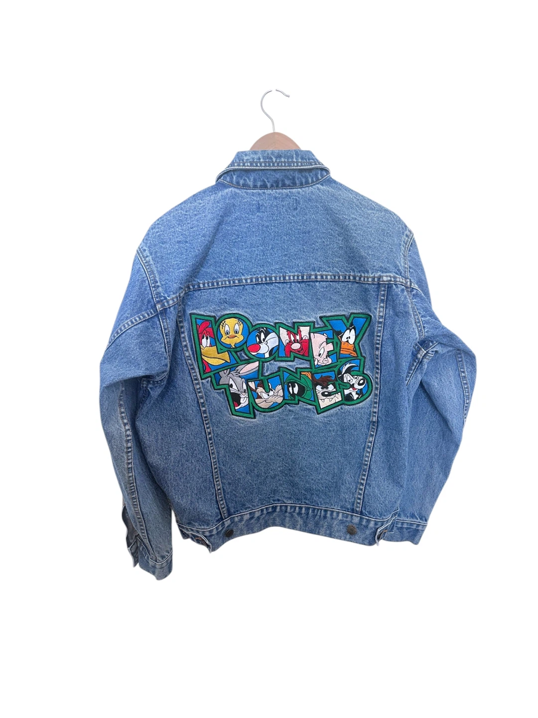Vintage Denim Warner Bros Studio Looney Tunes Denim Jacket
