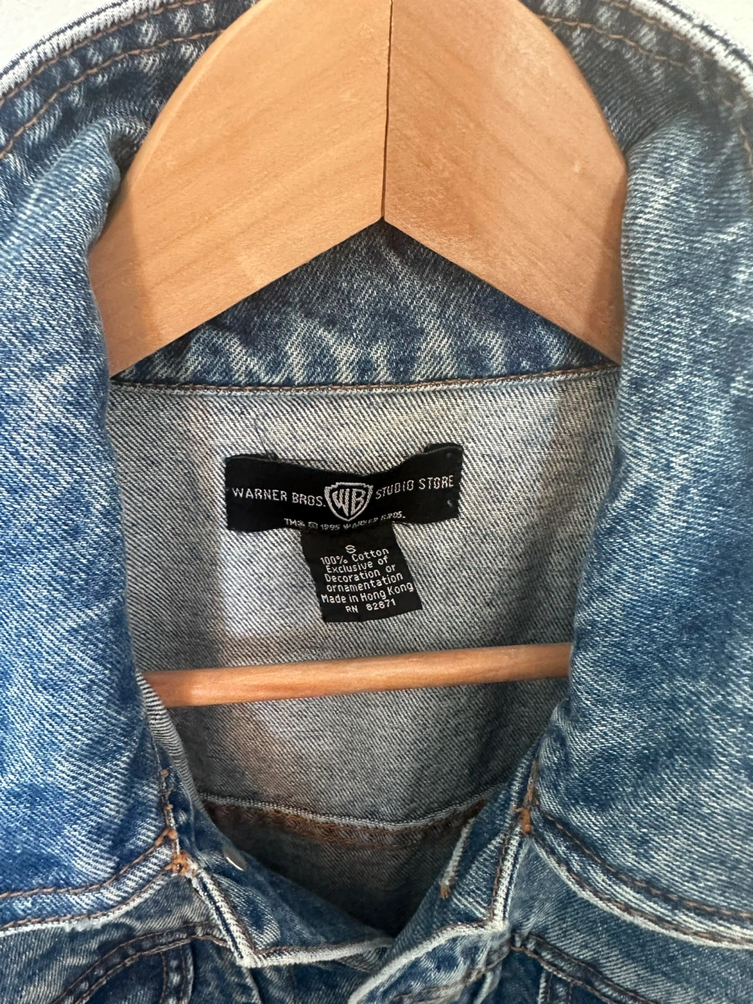 Vintage Denim Warner Bros Studio Looney Tunes Denim Jacket - photo 5