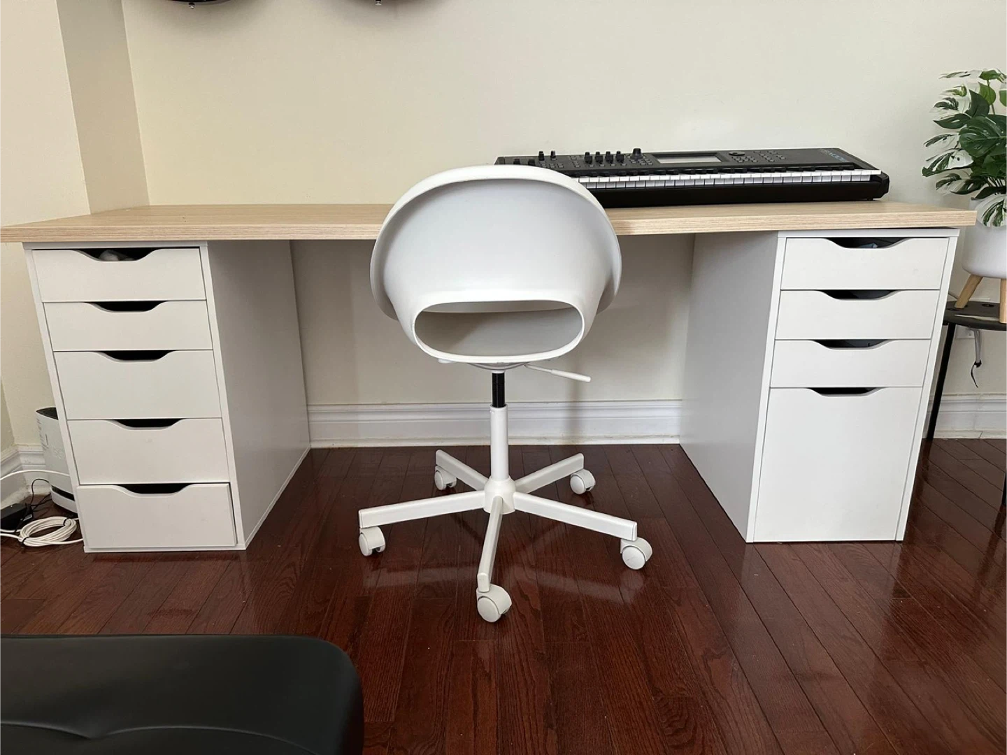 IKEA ALEX Desk with Linnmon Tabletop