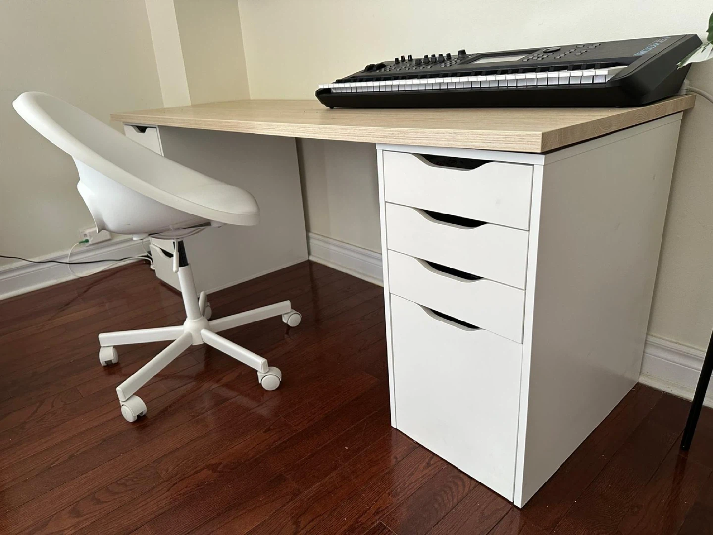 IKEA ALEX Desk with Linnmon Tabletop - photo 4