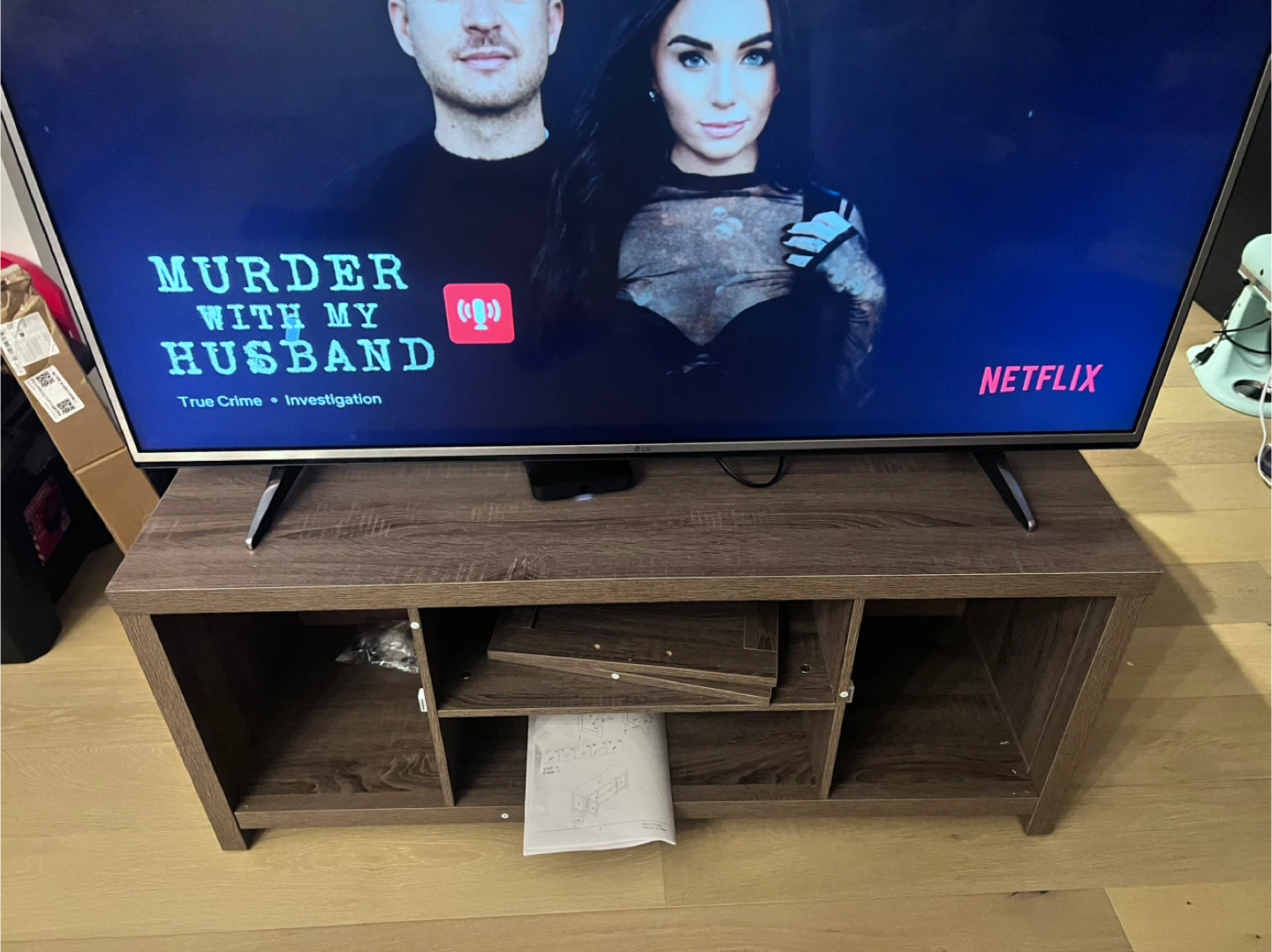 🥕Wooden TV Stand brand new just built to sell