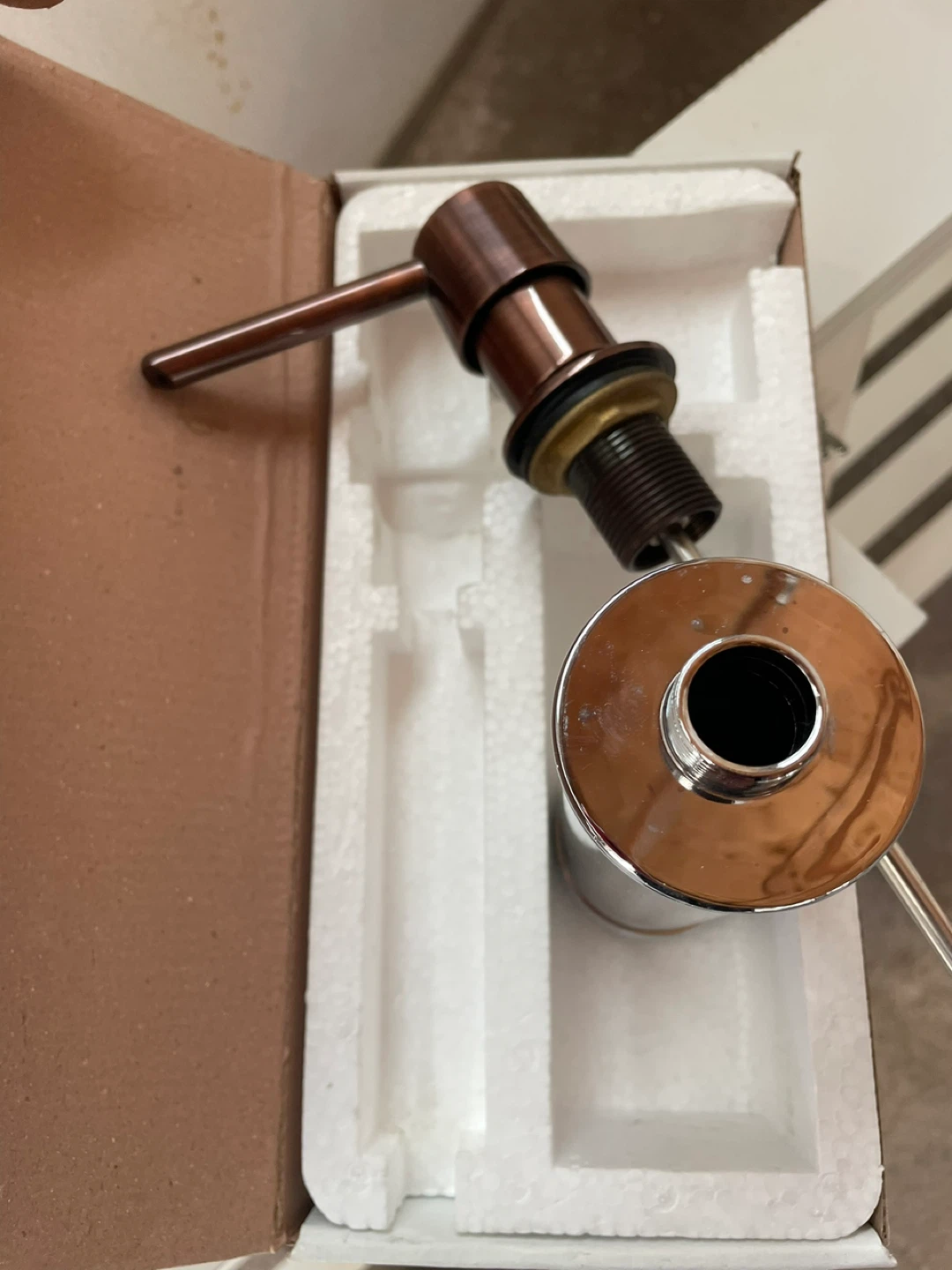 Bronze Dish Soap Dispenser - photo 4