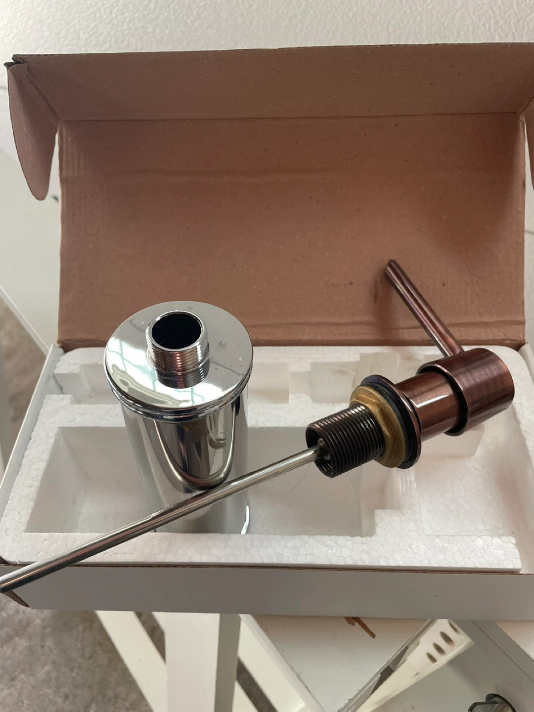 Bronze Dish Soap Dispenser - photo 3