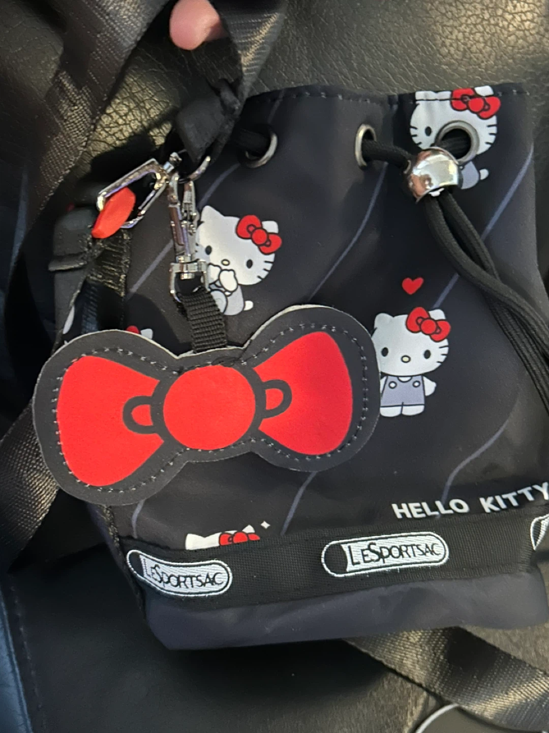 LeSportsac Hello Kitty Drawstring Bag