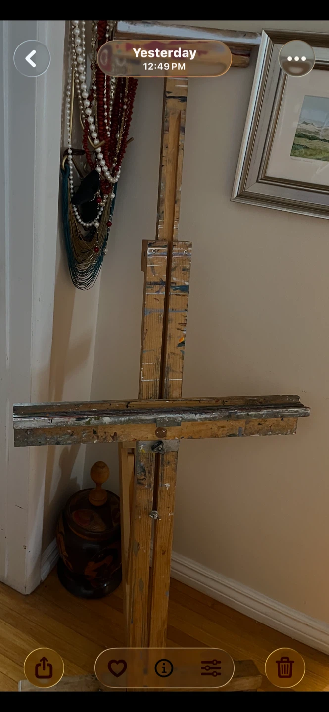 Wooden Artist's Easel