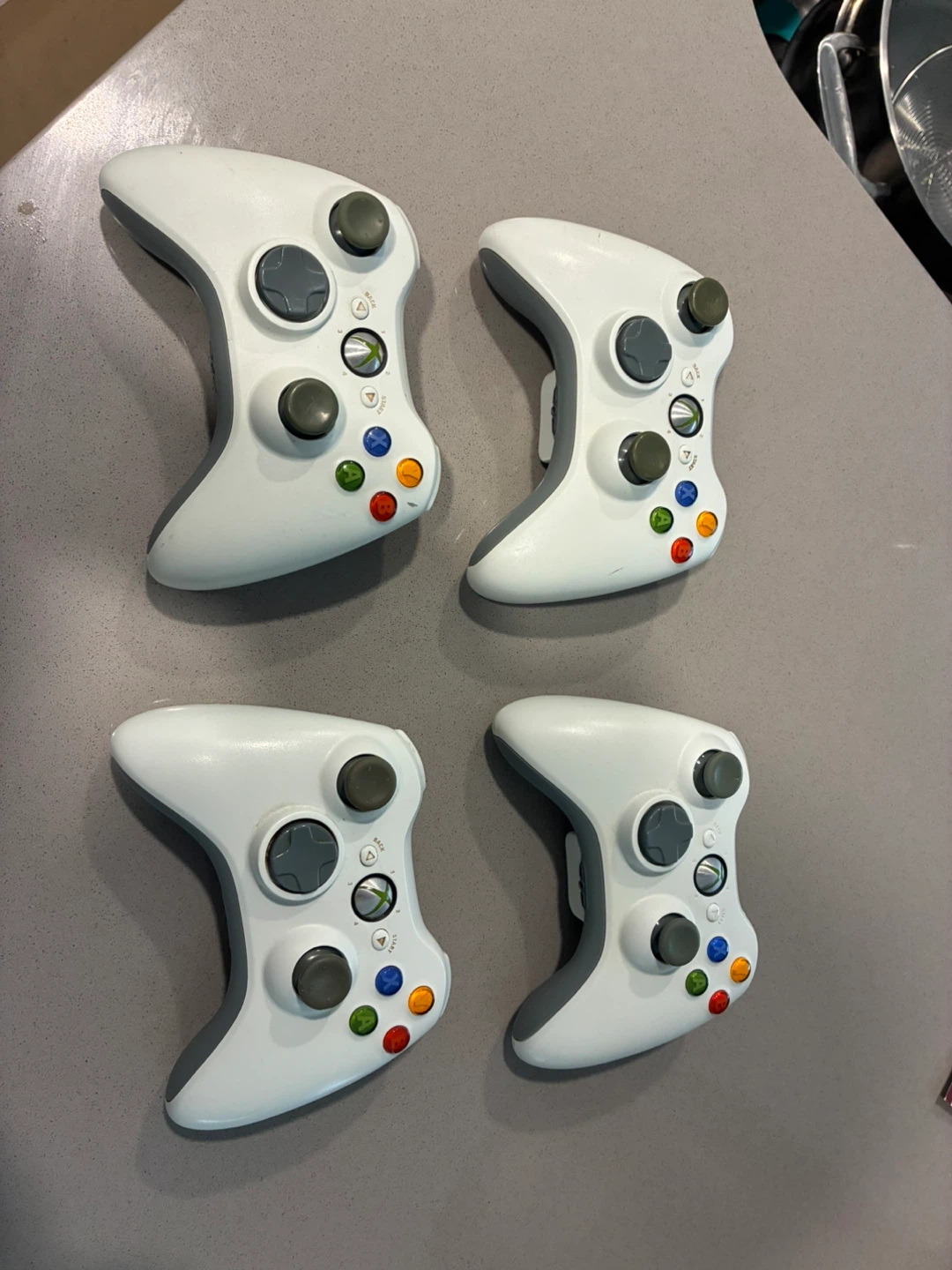 Xbox 360 controllers