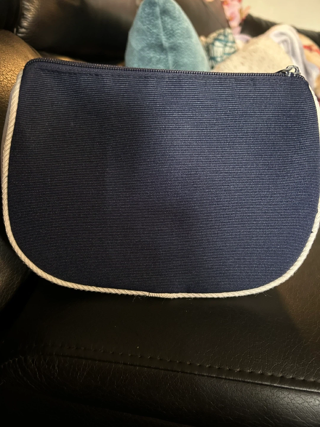 Christian Dior Navy Blue Cosmetic Pouch - photo 2
