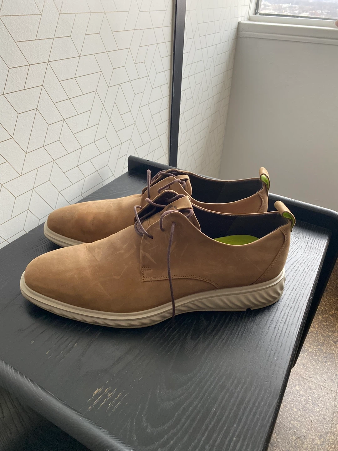 Size 48 / US 14 ECCO ST1 Leather Shoes - photo 3