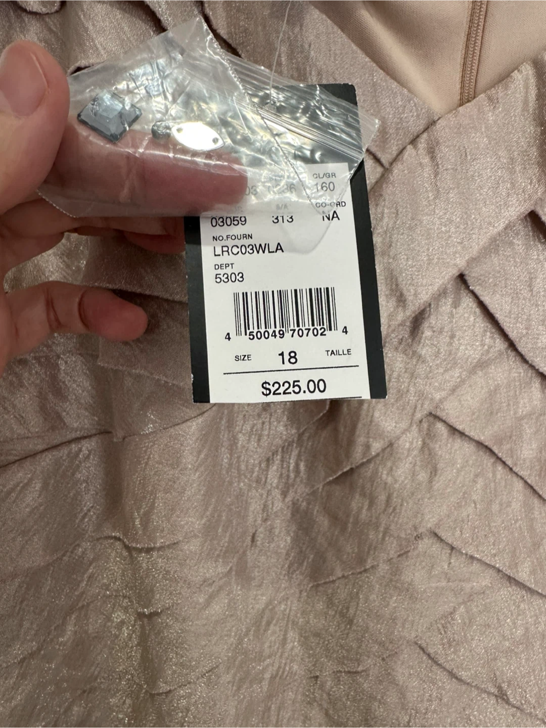 Laura Plus Embellished Tiered Dress Size 18 - photo 3