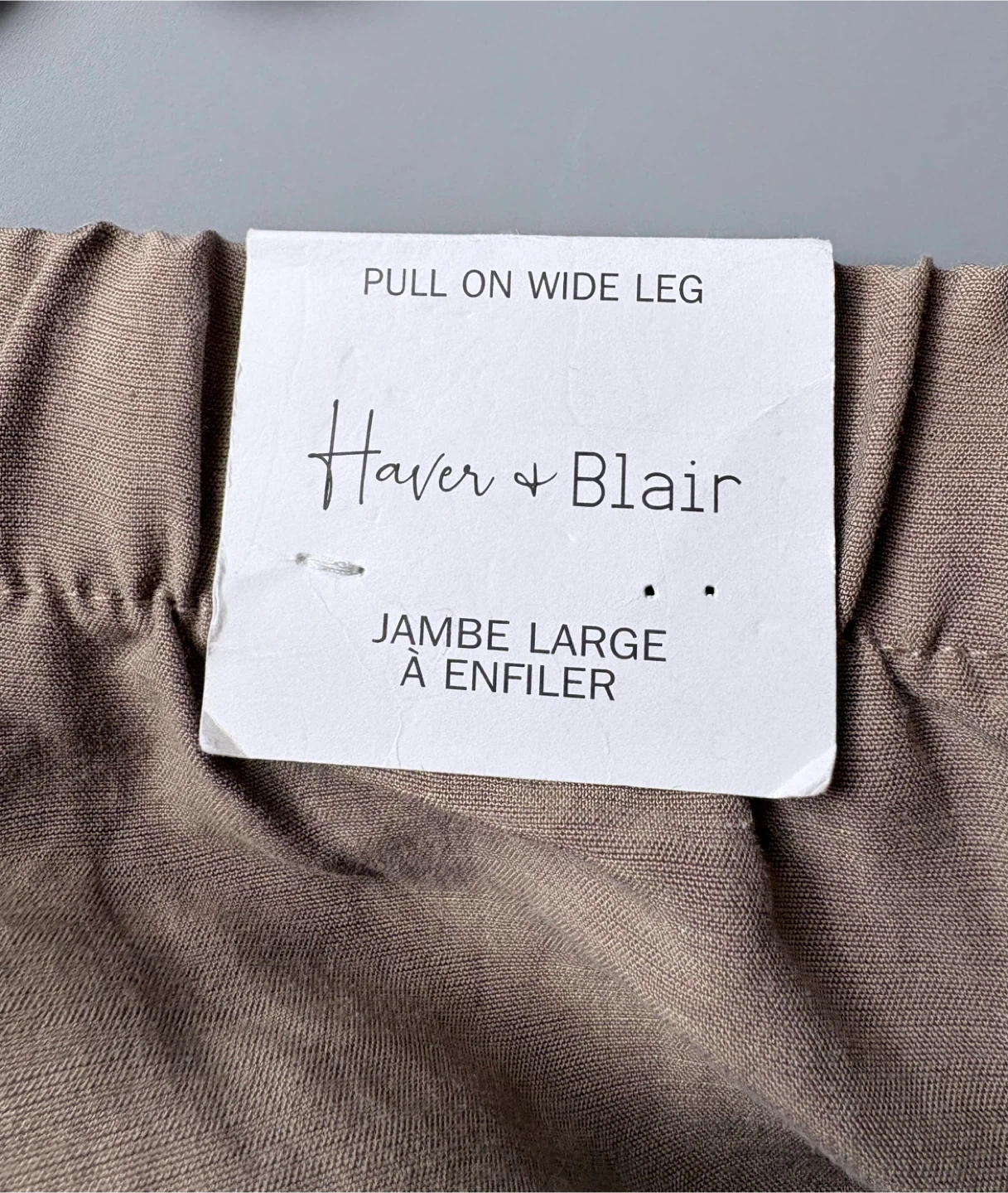 Haver & Blair Pull On Wide Leg Pants - Sz L - photo 3
