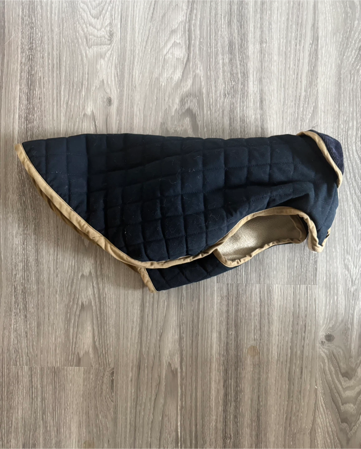 Quilted Dog Coat 21”L