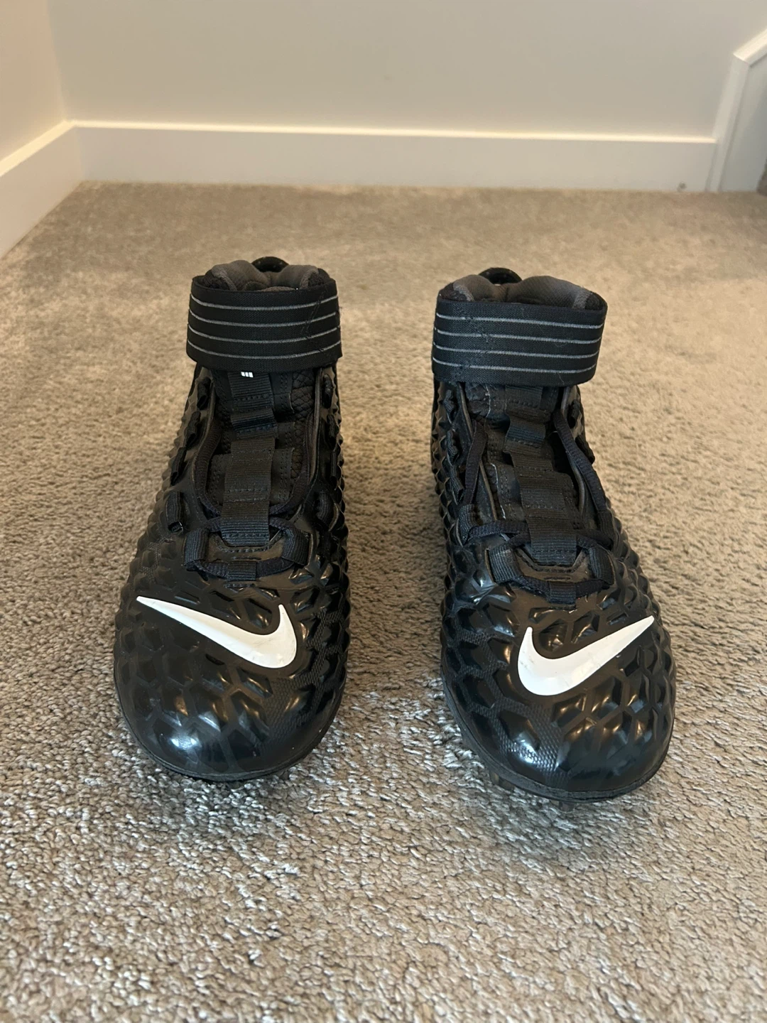 Nike Football Cleats US 9.5 Black - photo 2