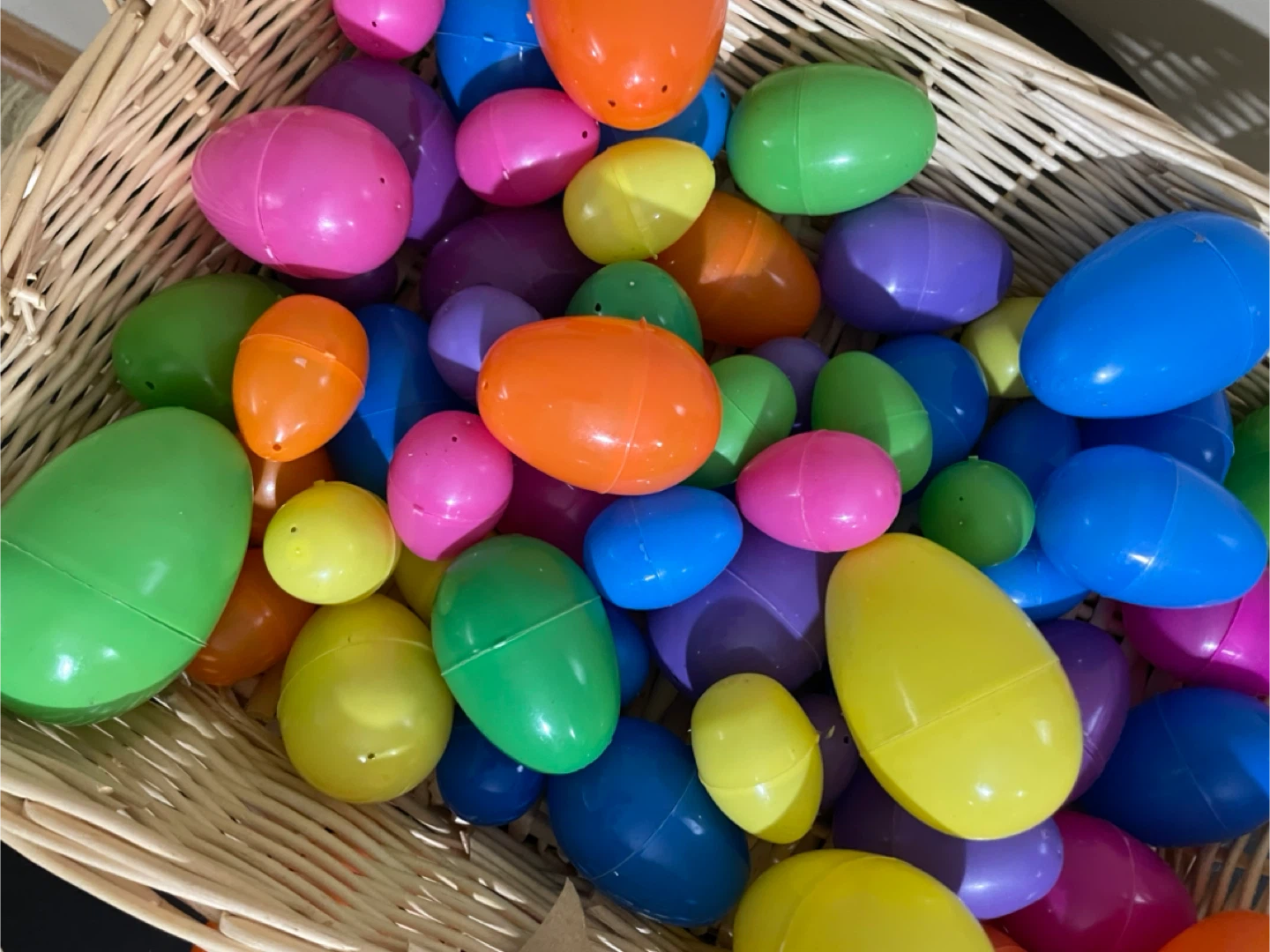 Assorted Plastic Easter Eggs