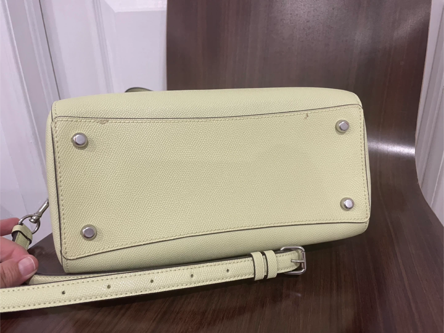 Coach Crossbody Handbag - Pale Yellow - photo 3