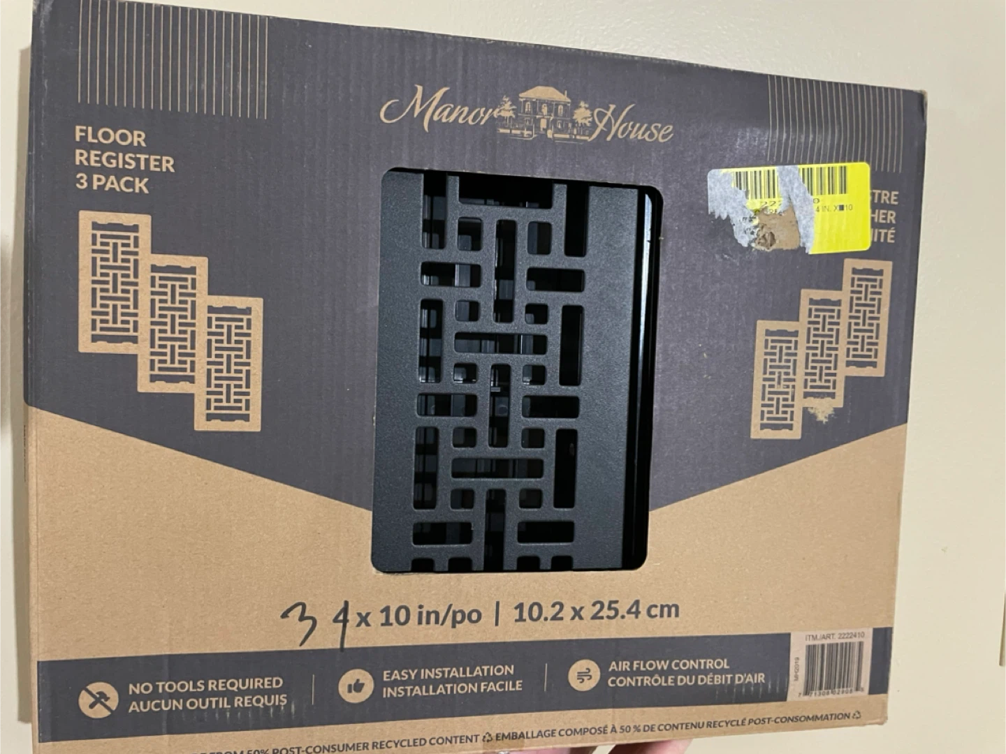 Manor House Floor Register 2 Pack