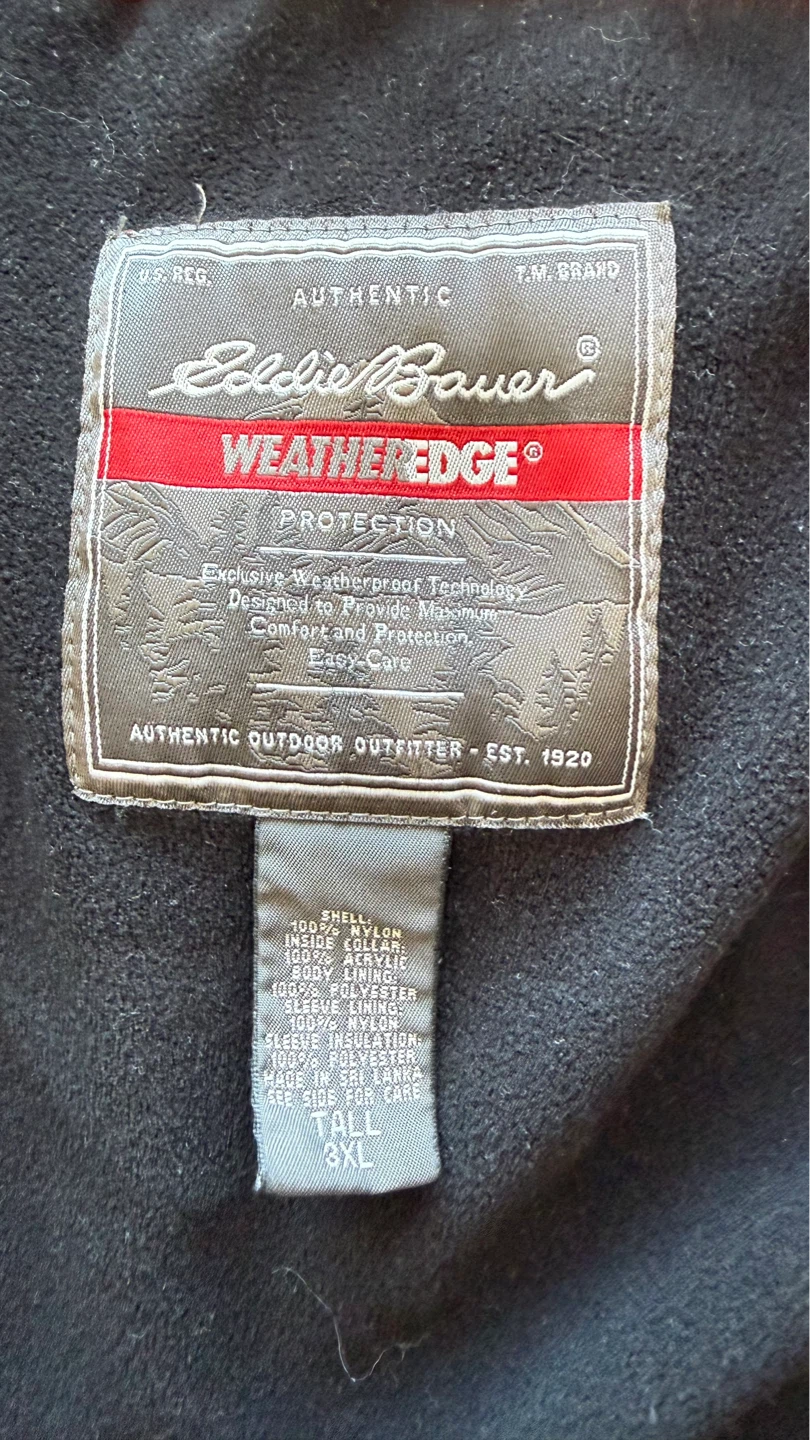 “Eddie Bauer WeatherEdge Jacket Men’s 3XL Tall – Waterproof - photo 4