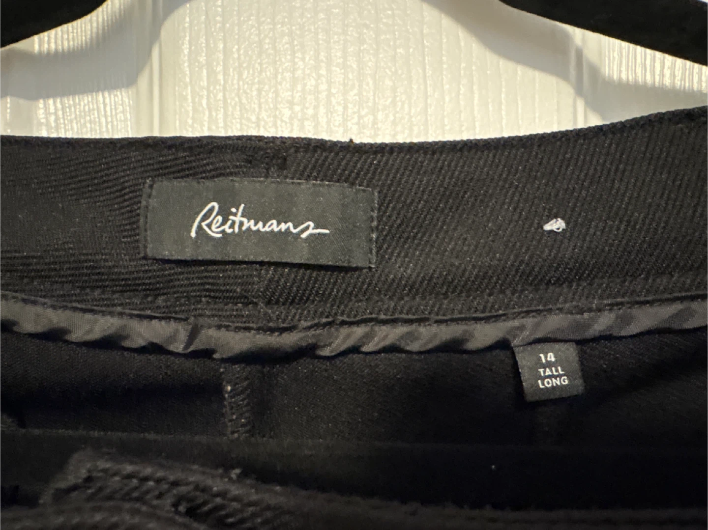 Reitmans Black Pants - Size 14 Tall - photo 4
