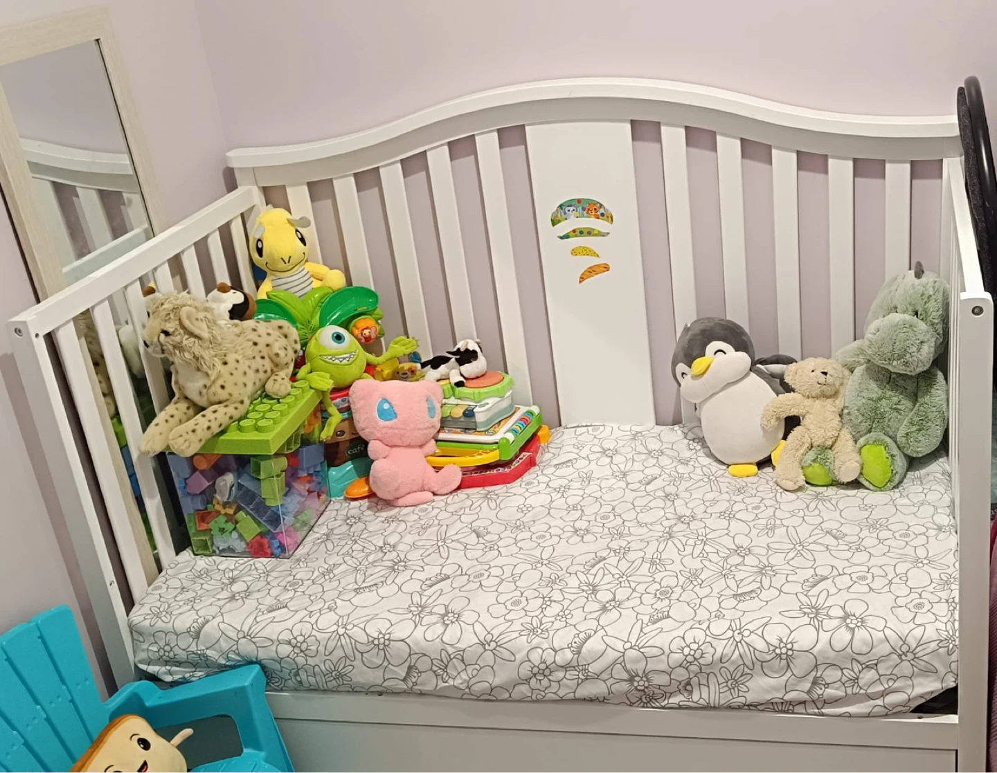 White Convertible Crib